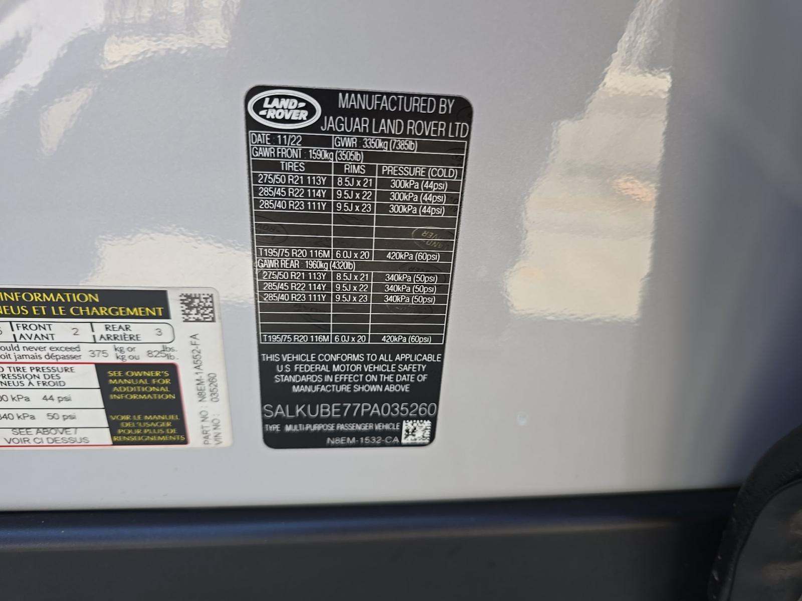 2023 Land Rover Range Rover SV LWB AWD