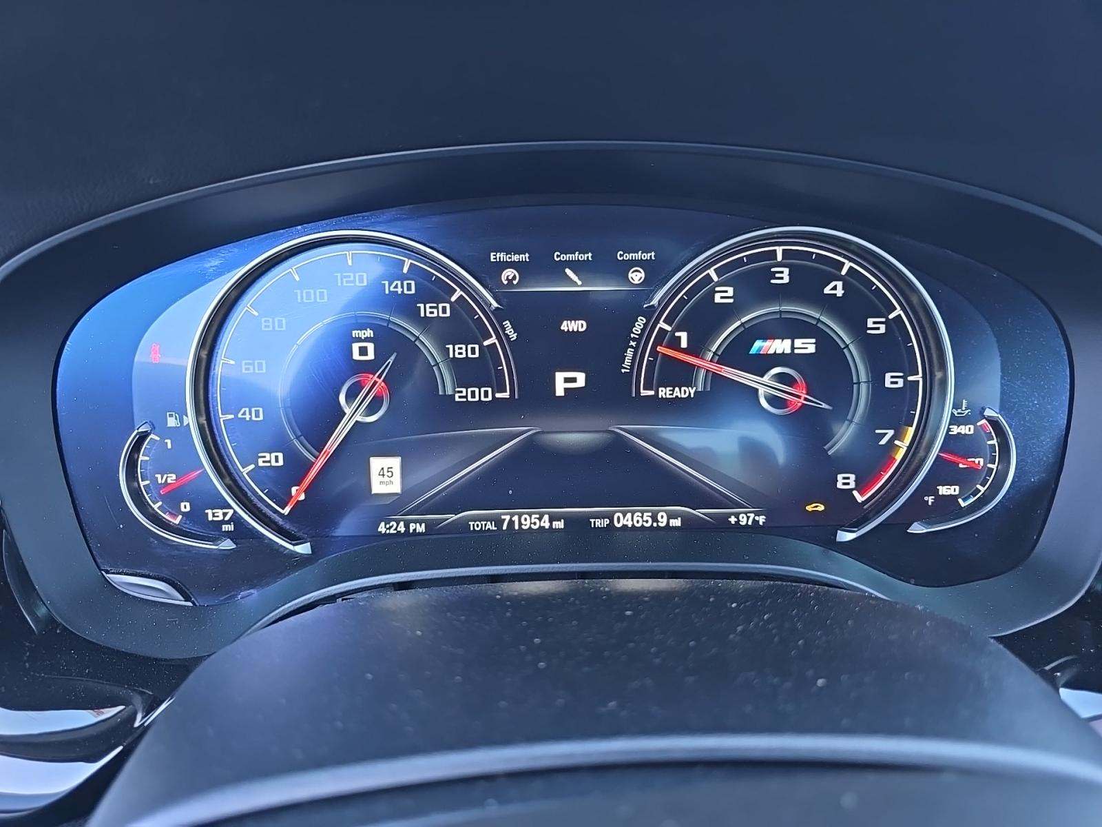 2019 BMW M5 Base AWD