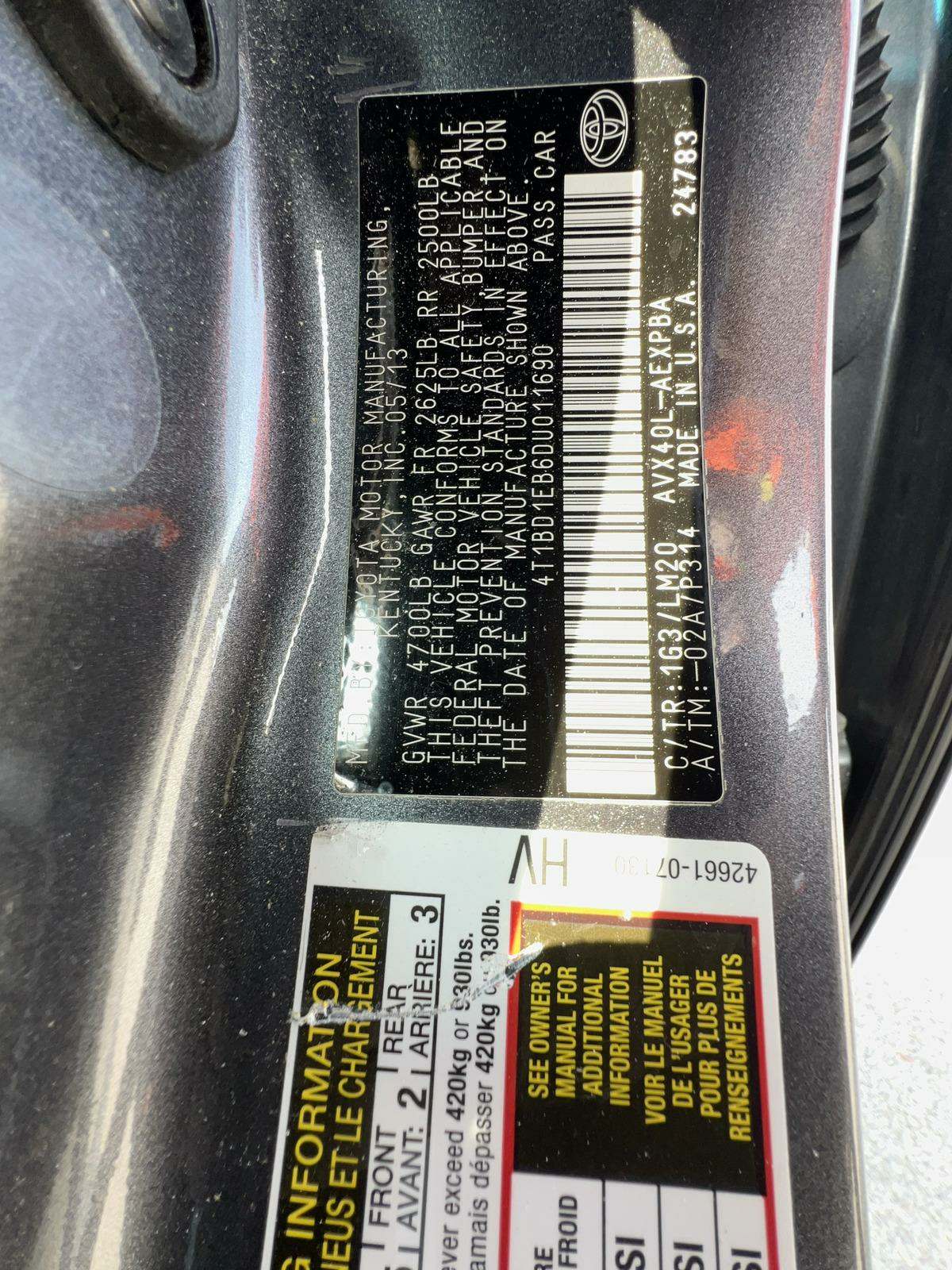 2013 Toyota Avalon Hybrid Limited FWD