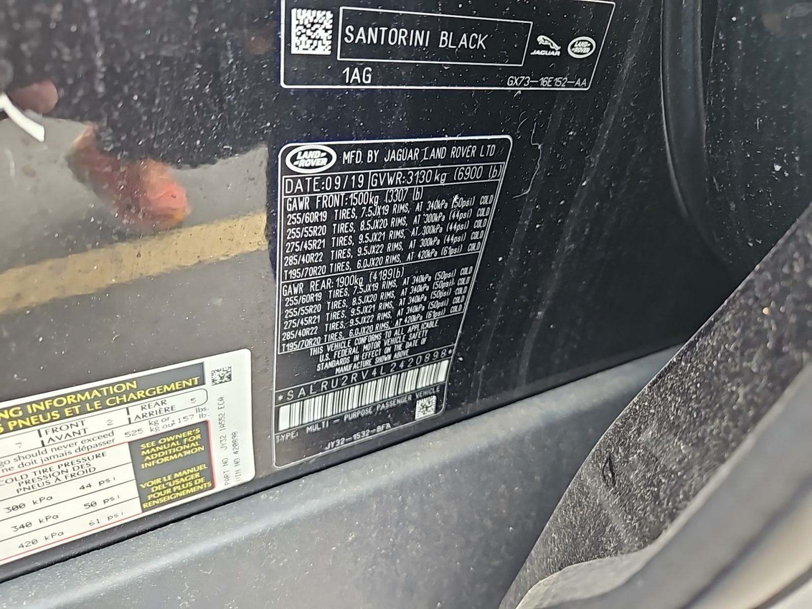 2020 Land Rover Discovery Landmark Edition AWD