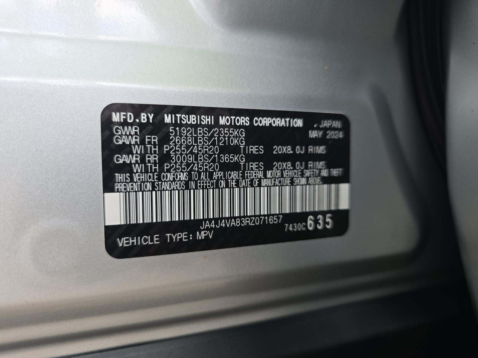 2024 Mitsubishi Outlander SE AWD