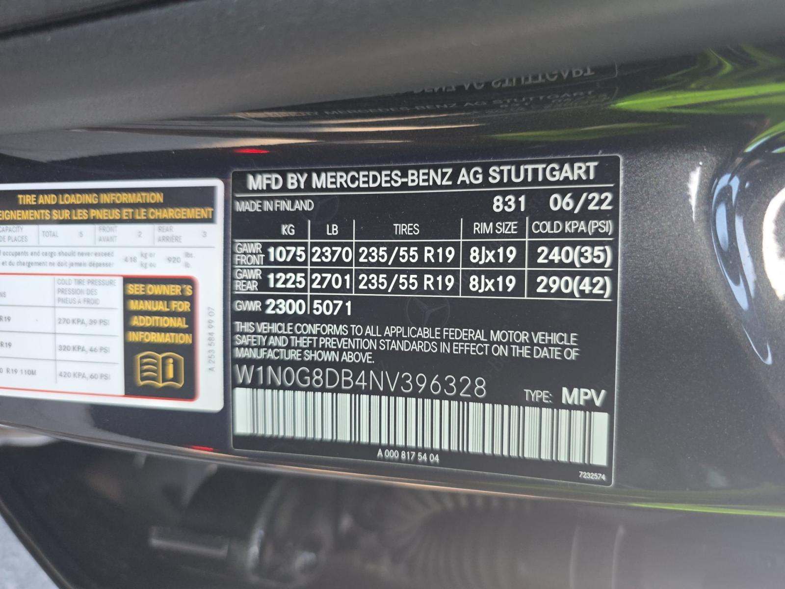 2022 Mercedes-Benz GLC GLC 300 RWD