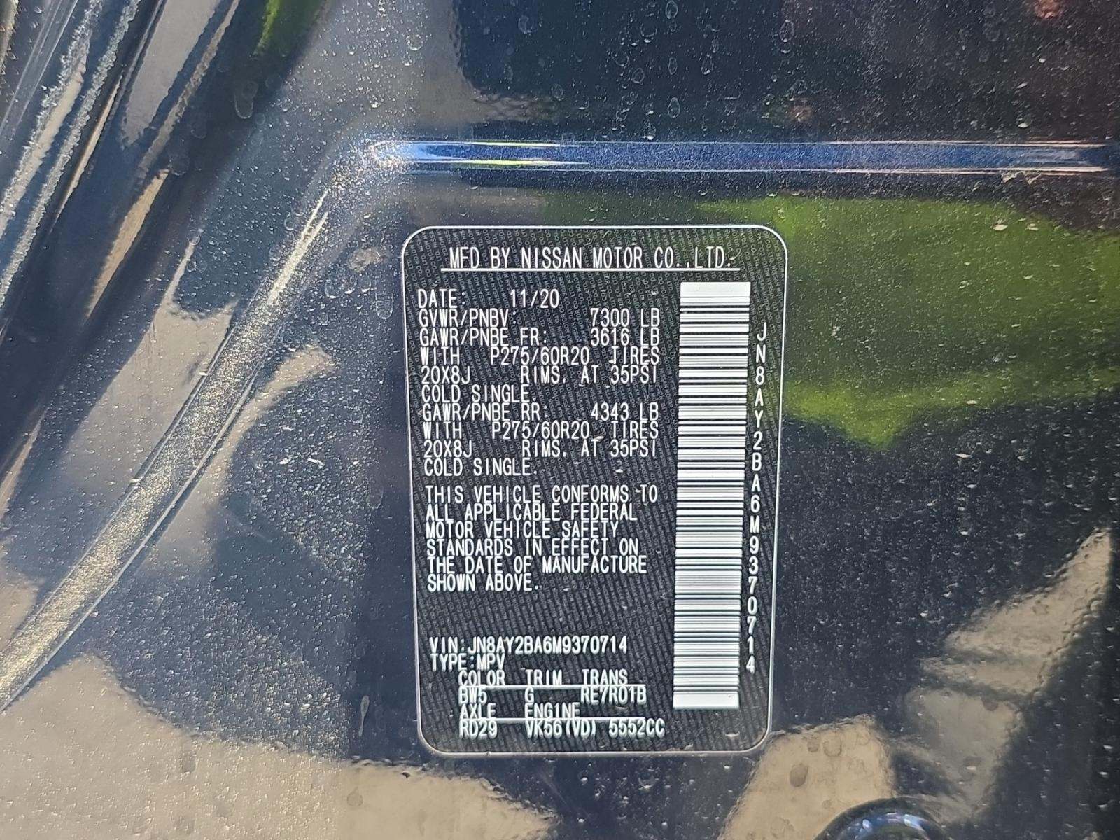 NISSAN ARMADA - 5