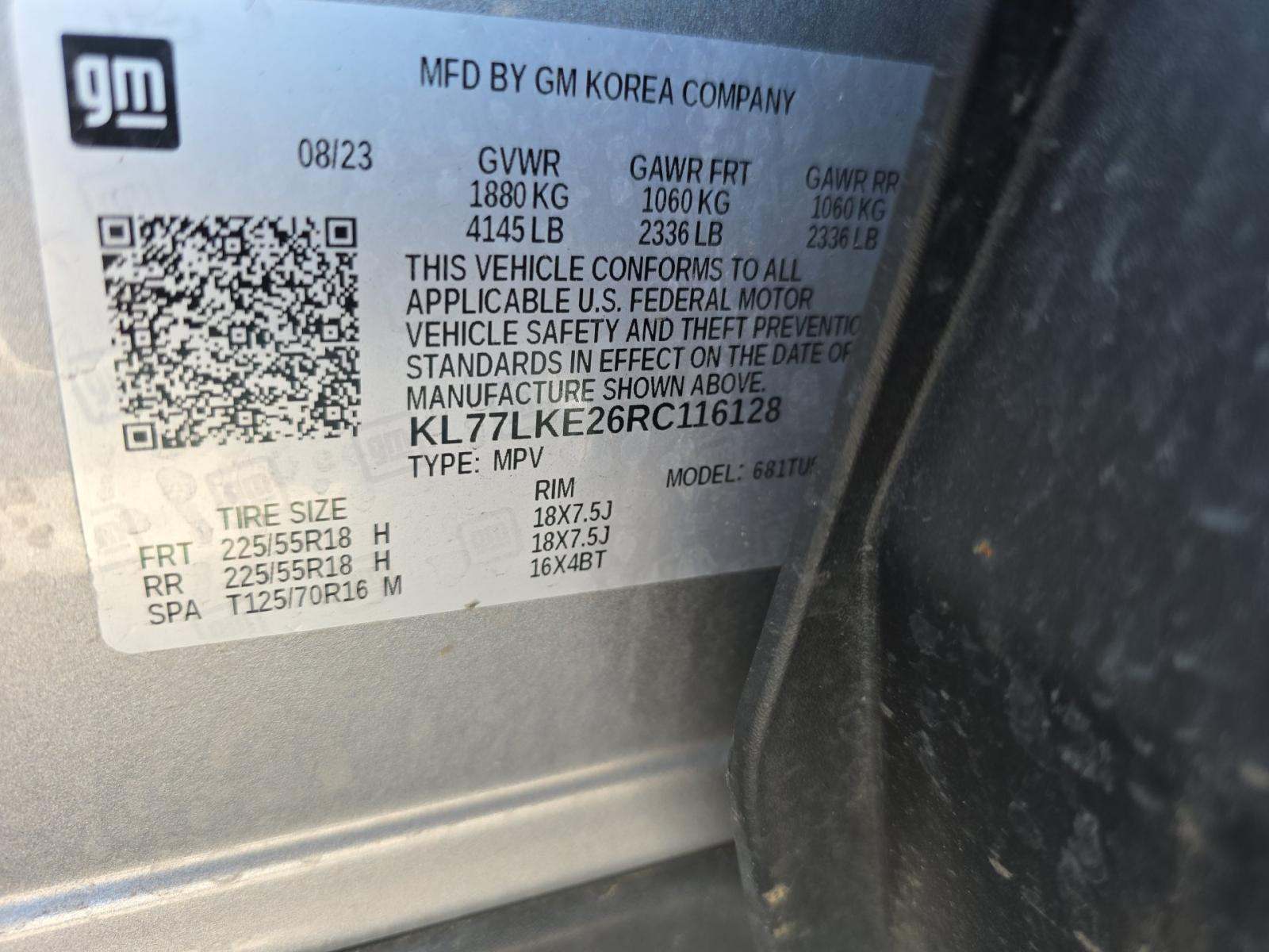CHEVROLET TRAX - 1