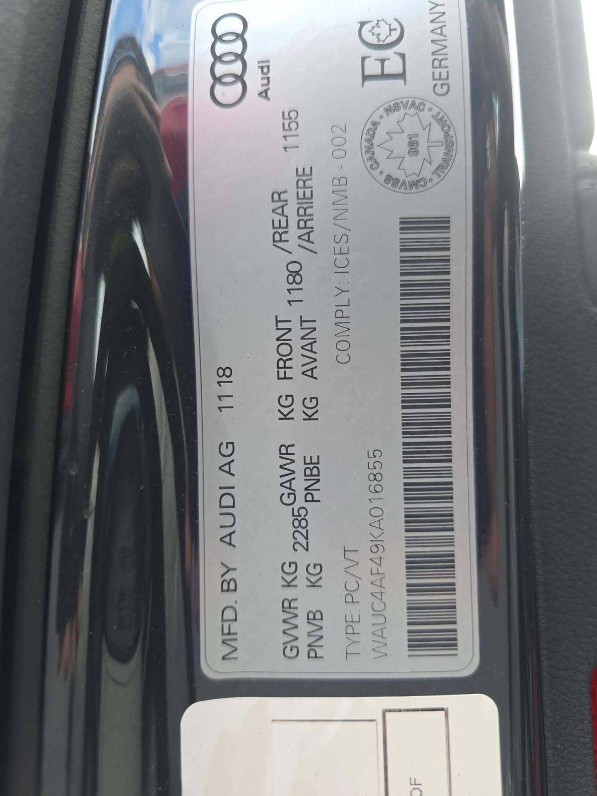 2019 Audi S4 Technik AWD