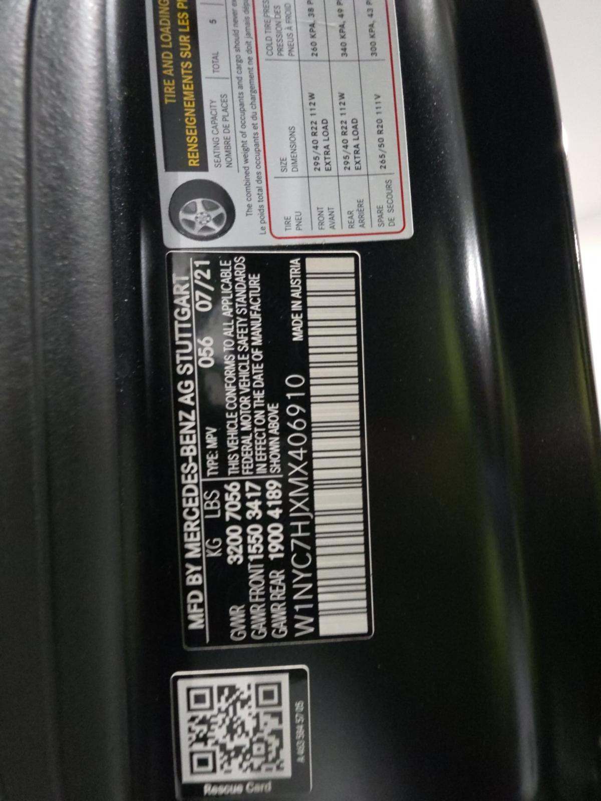 2021 Mercedes-Benz G-Class AMG G 63 AWD