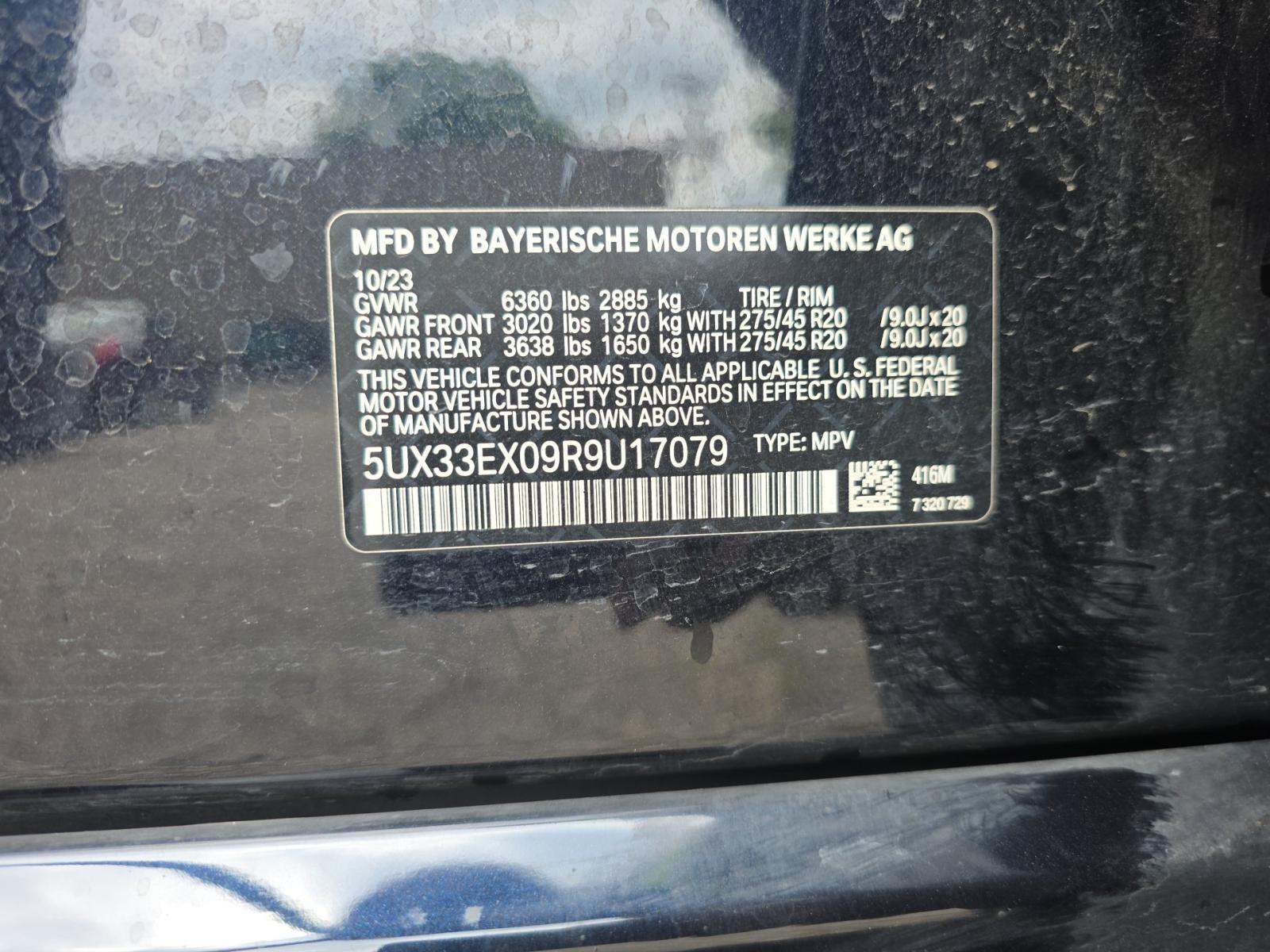2024 BMW X6 xDrive40i AWD
