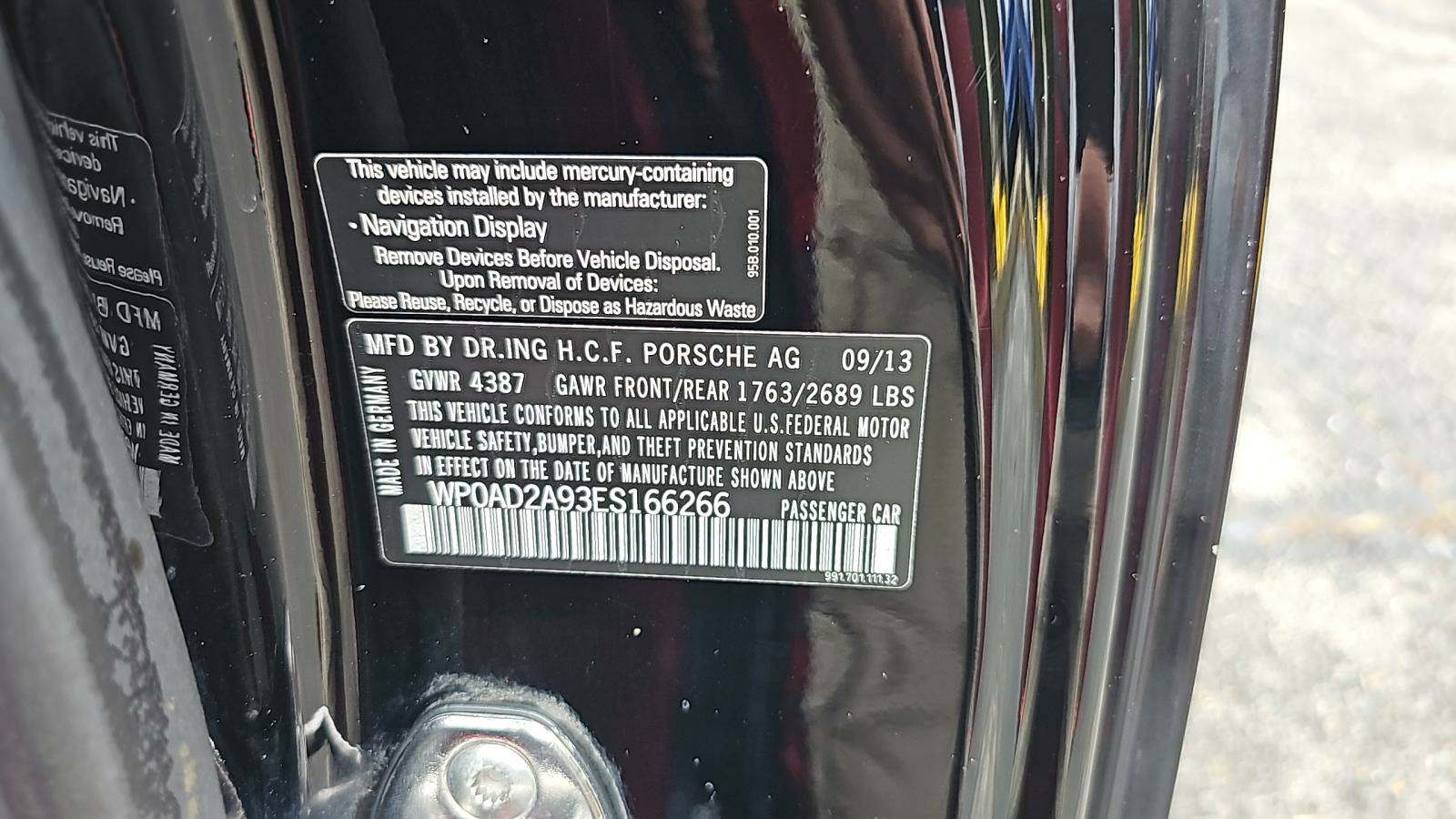 2014 Porsche 911 Turbo S AWD