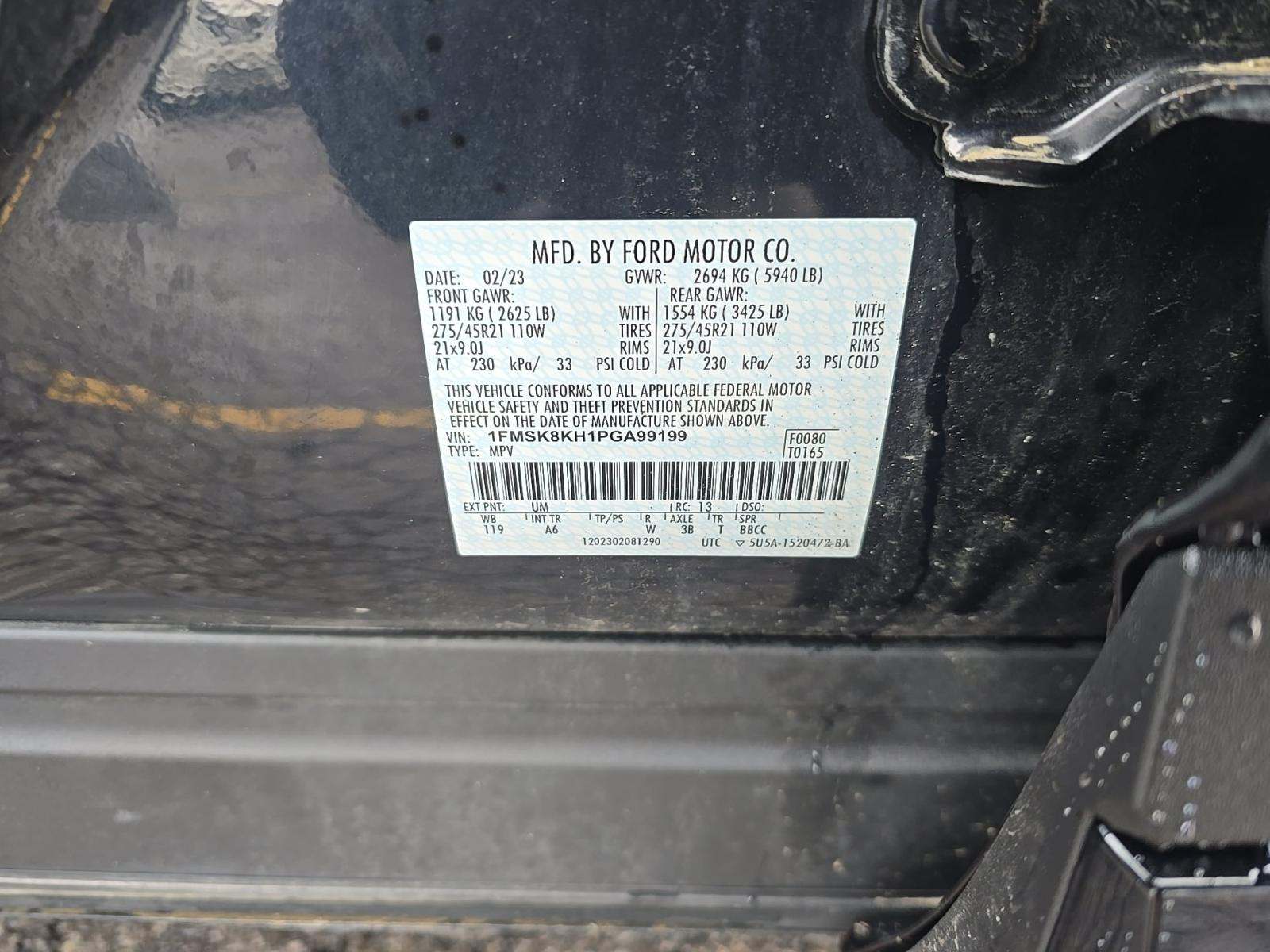 2023 Ford Explorer ST-Line AWD