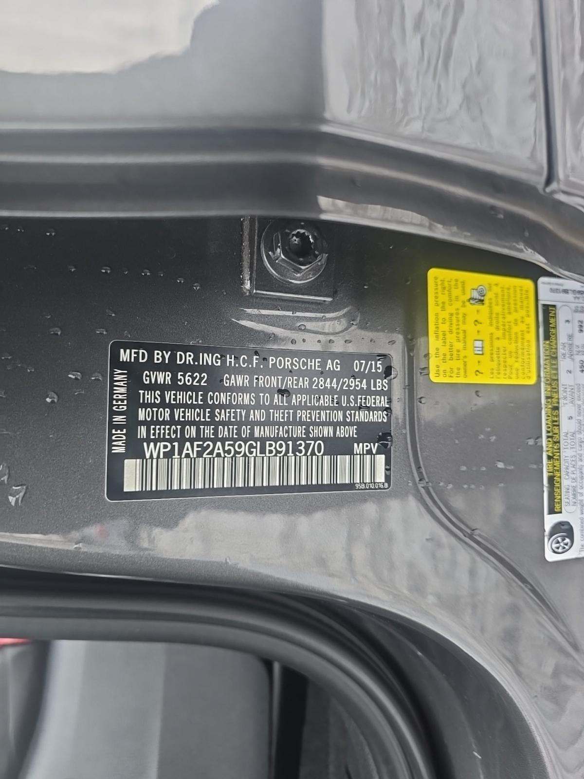 2016 Porsche Macan Turbo AWD