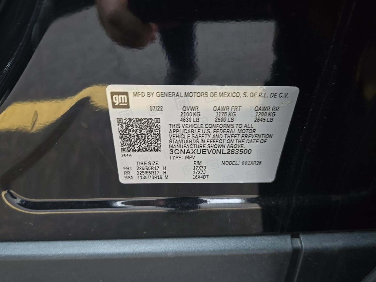 2022 Chevrolet Equinox LT AWD