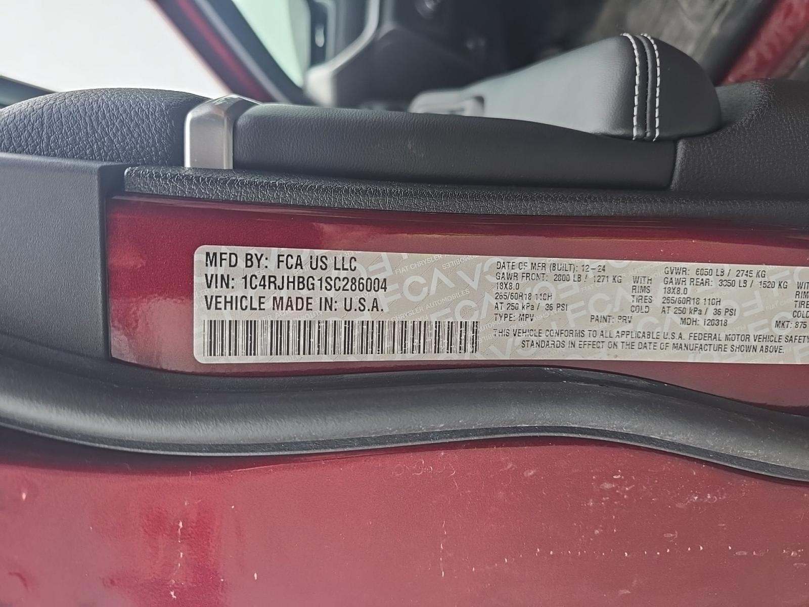 2025 Jeep Grand Cherokee Limited AWD