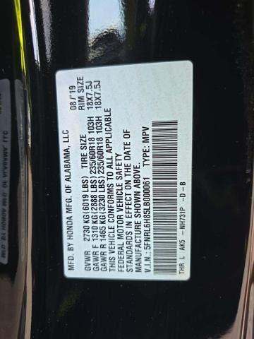 2020 Honda Odyssey Touring FWD