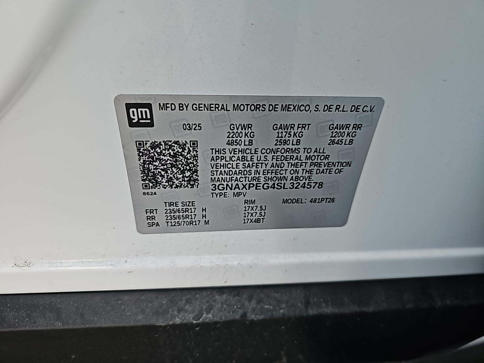 2025 Chevrolet Equinox LT AWD