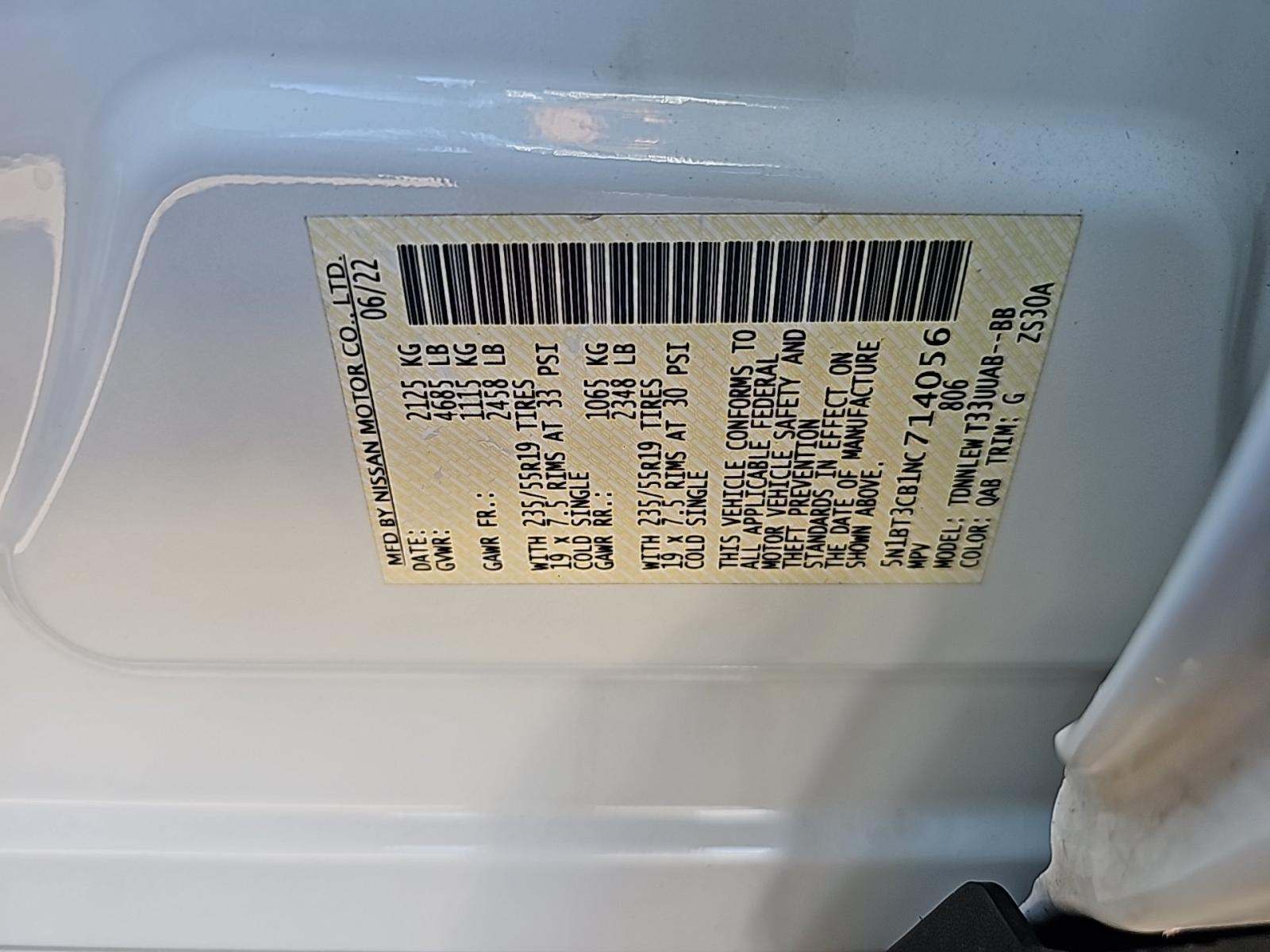 2022 Nissan Rogue SL AWD