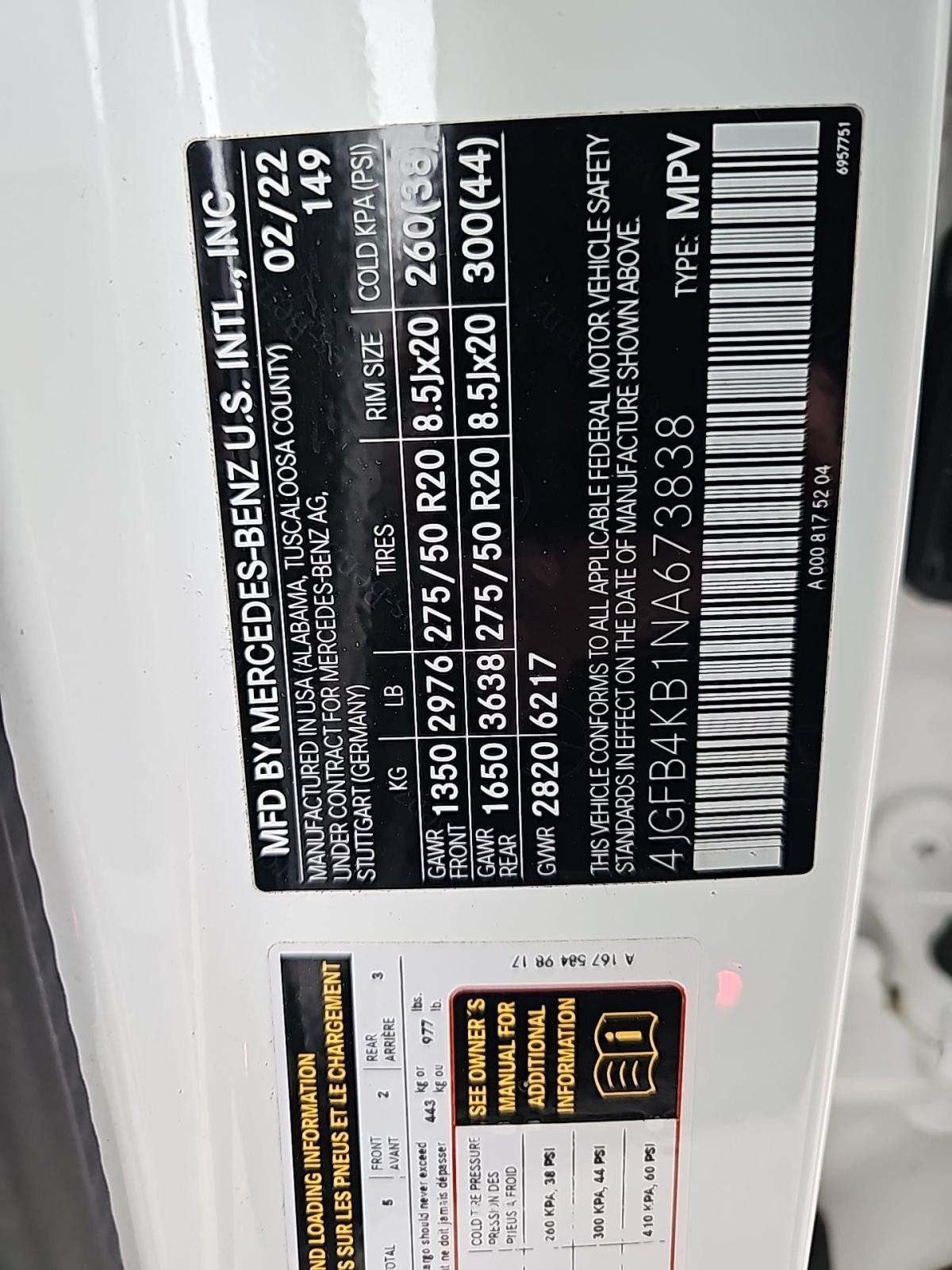 2022 Mercedes-Benz GLE GLE 350 AWD