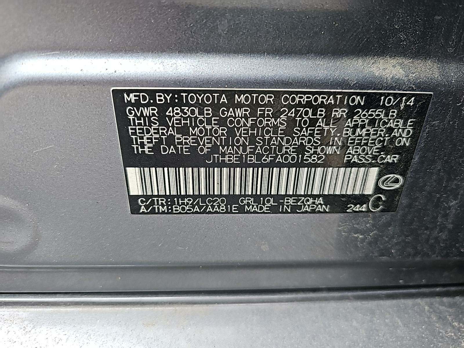 2015 Lexus GS GS 350 RWD