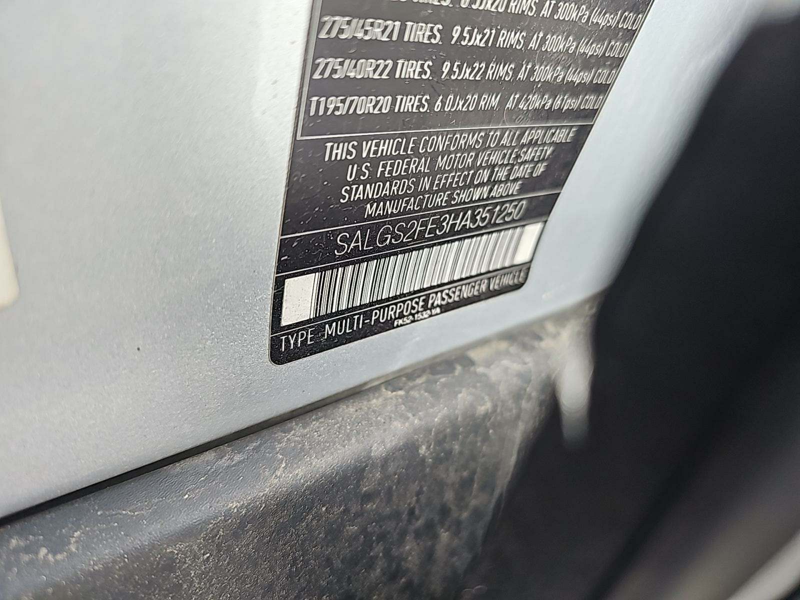 2017 Land Rover Range Rover Supercharged AWD