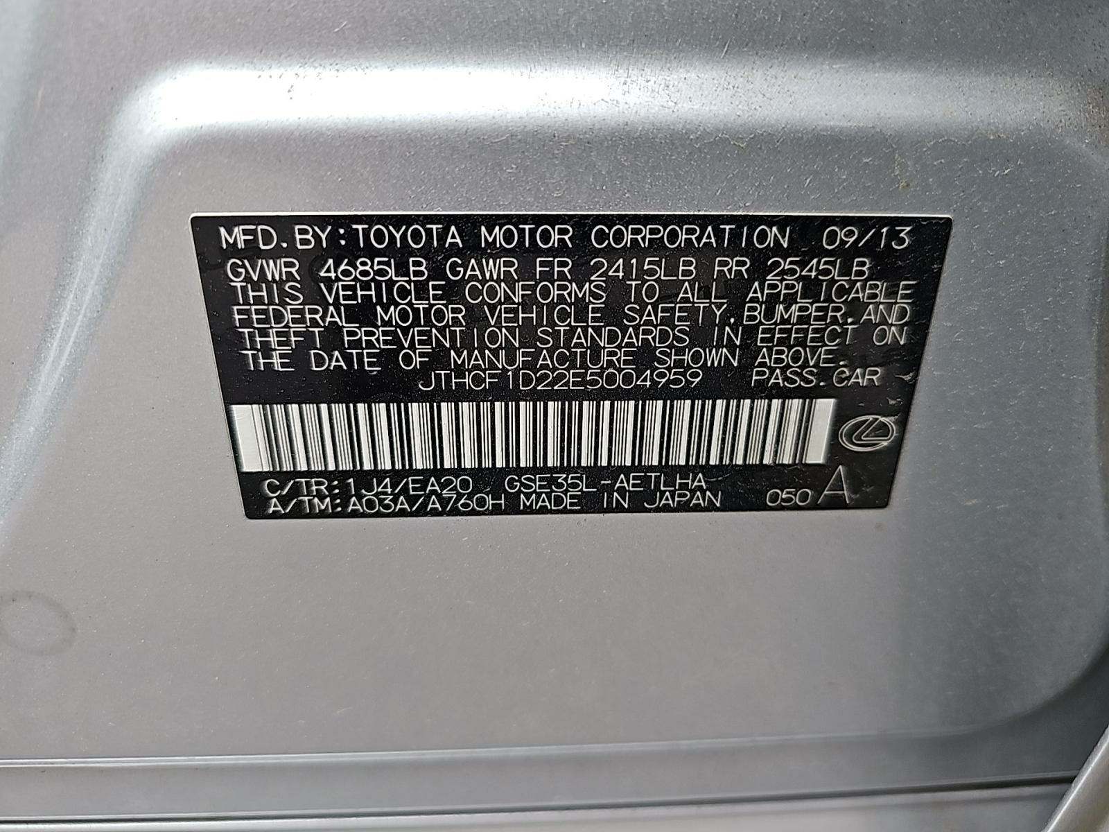 2014 Lexus IS IS 250 AWD