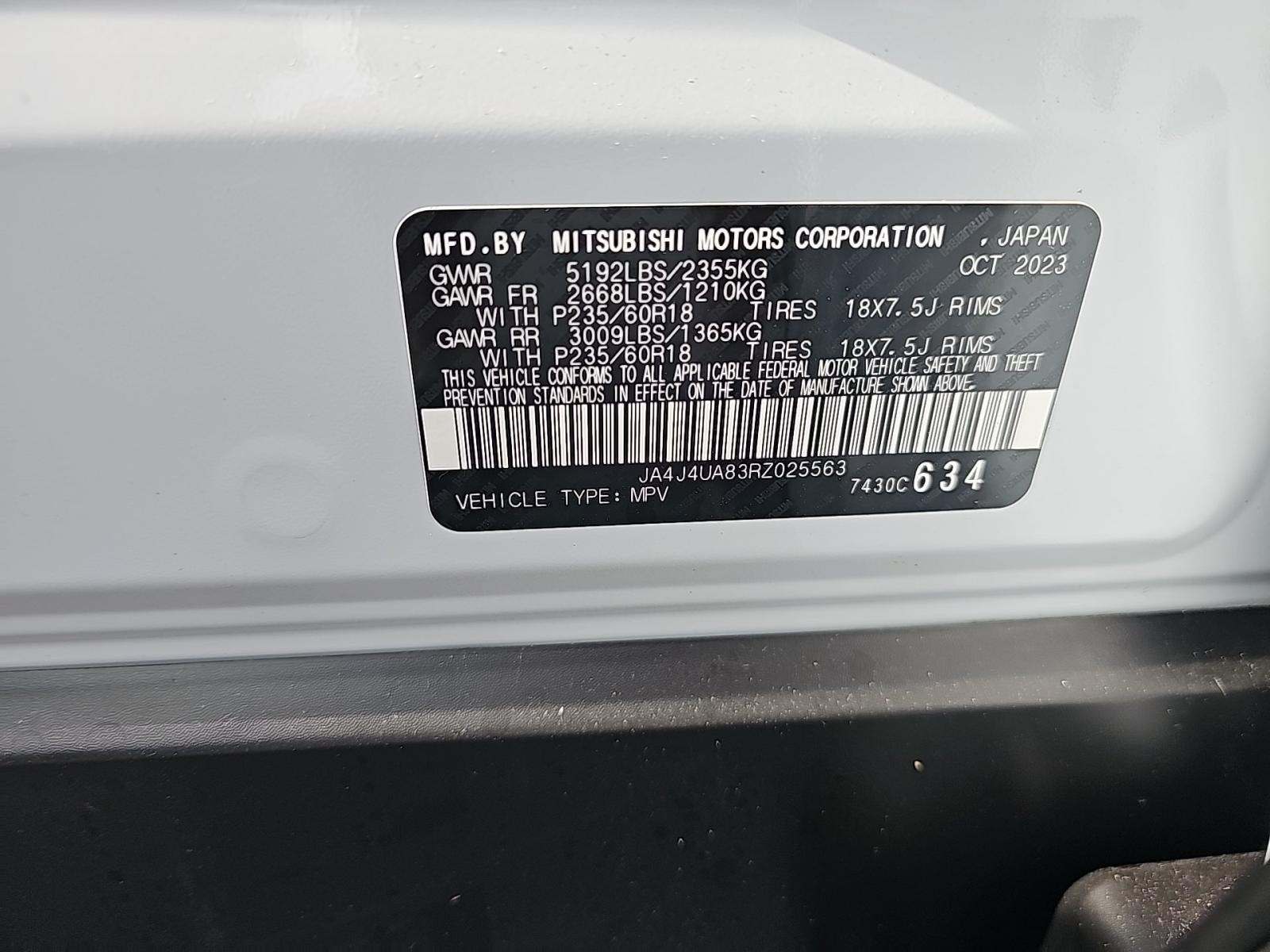 2024 Mitsubishi Outlander ES AWD