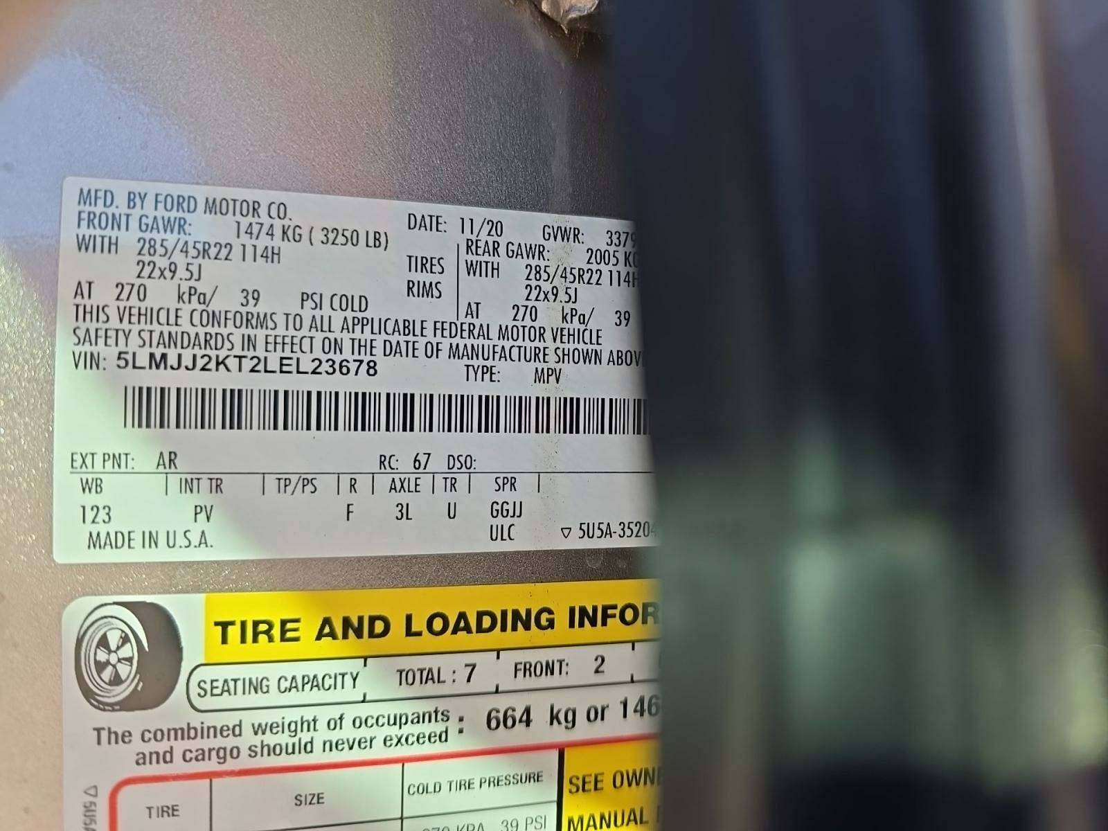 2020 Lincoln Navigator Reserve RWD