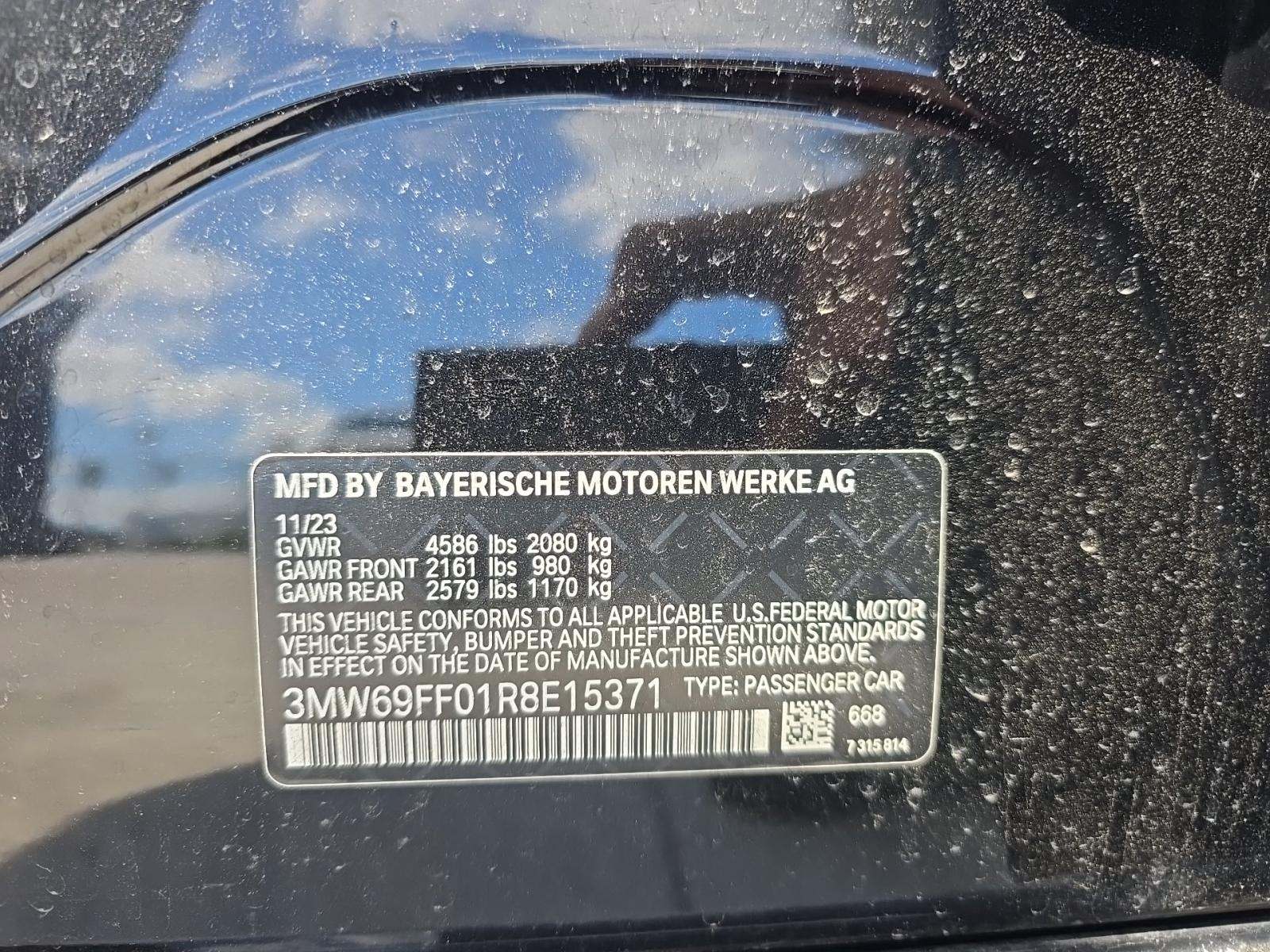 2024 BMW 3 Series 330i RWD