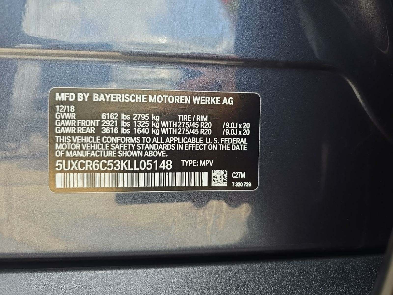 2019 BMW X5 xDrive40i AWD