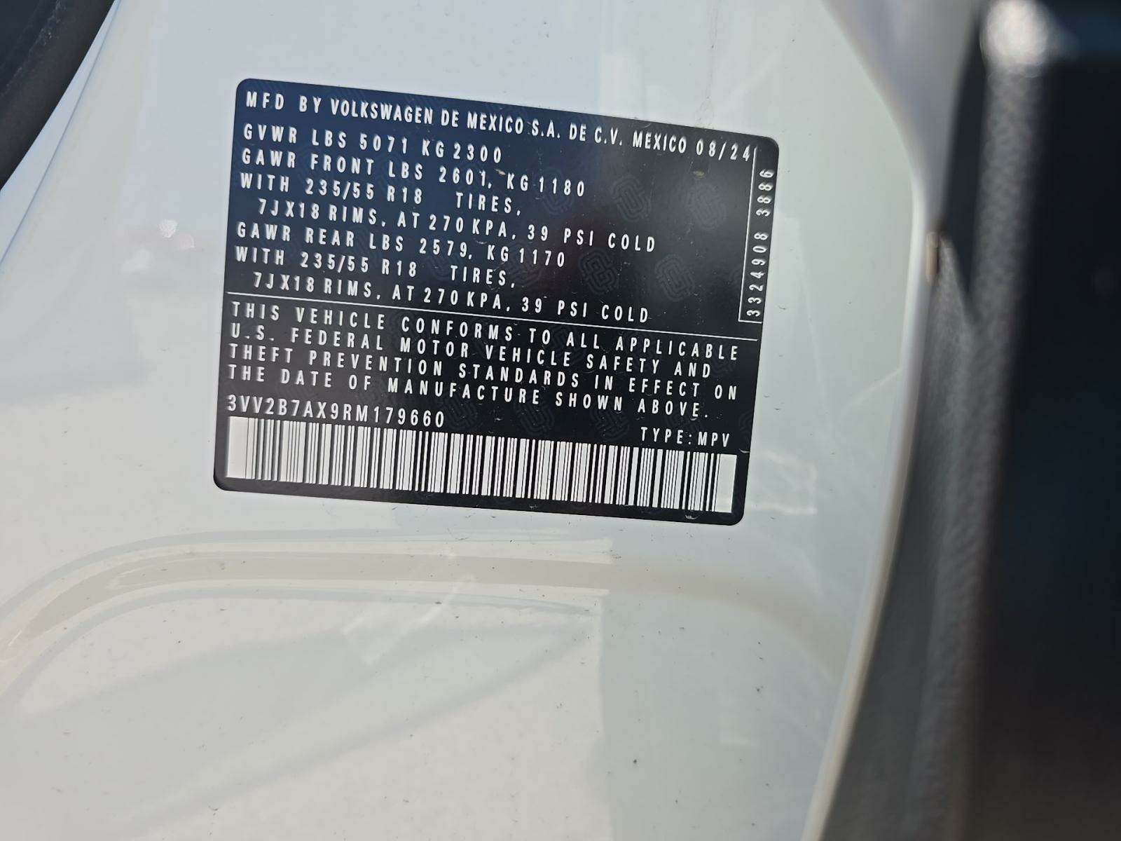 2024 Volkswagen Tiguan 2.0T Wolfsburg Edition AWD