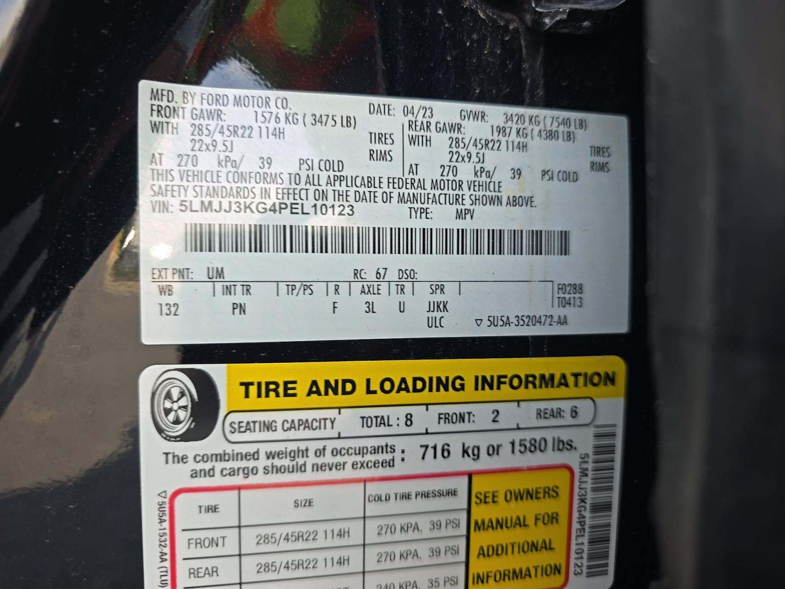 2023 Lincoln Navigator L Reserve RWD