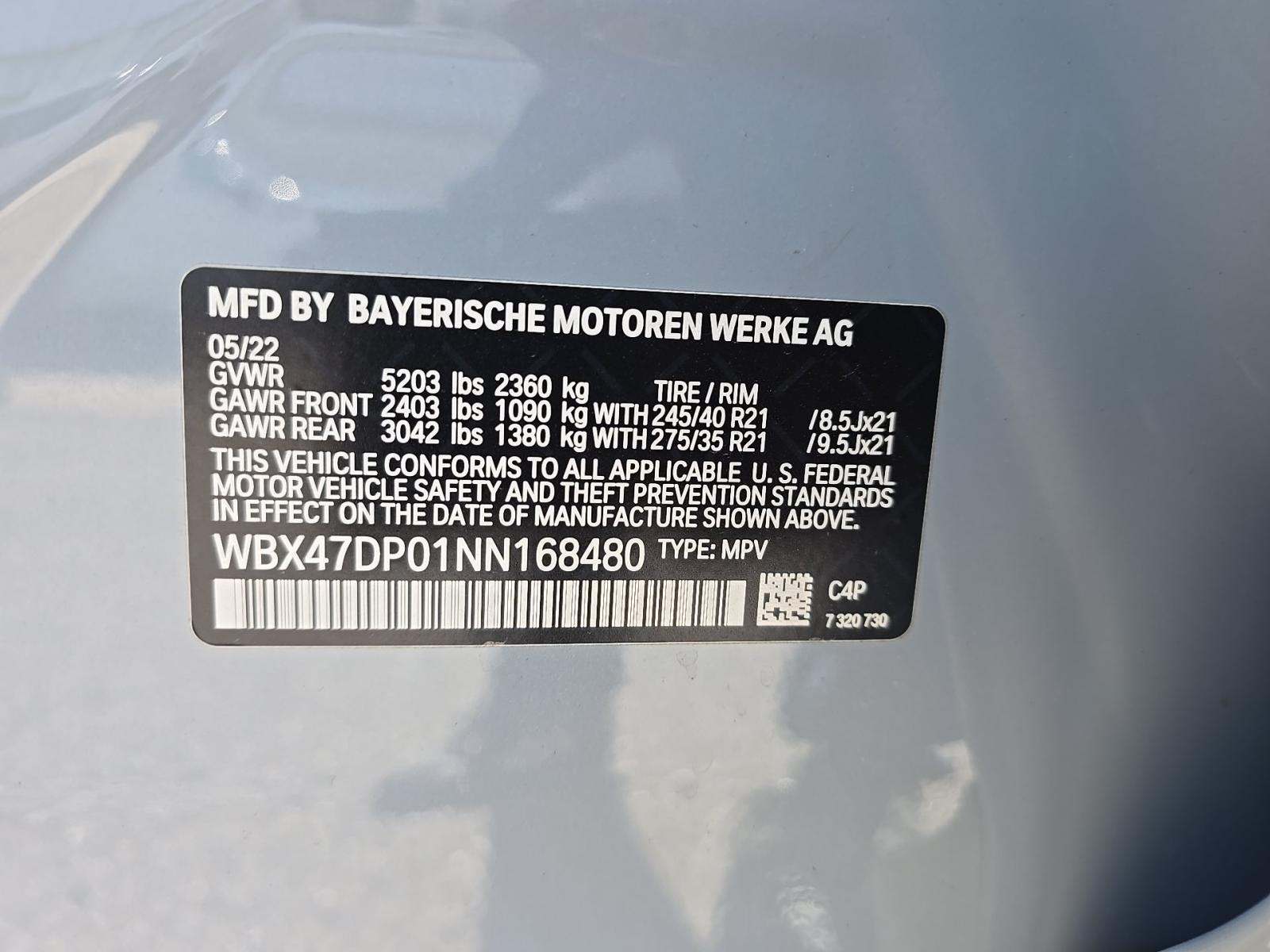 2022 BMW X3 sDrive30i RWD