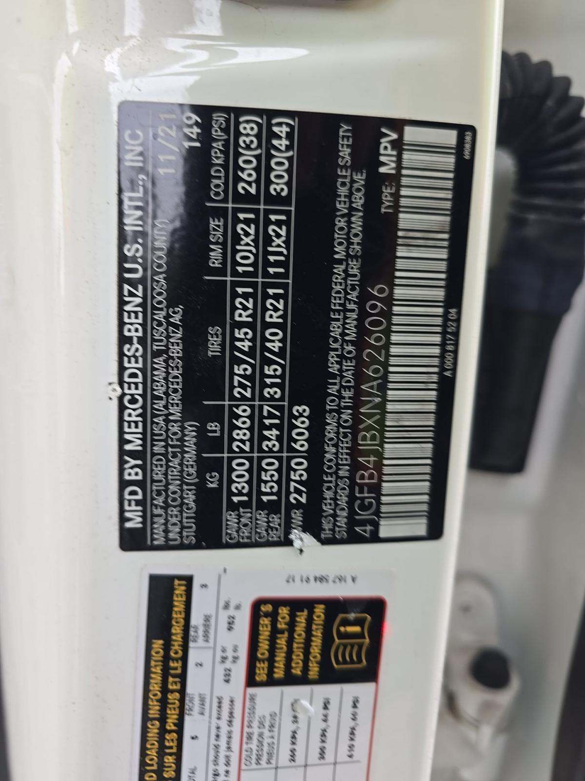 2022 Mercedes-Benz GLE GLE 350 RWD