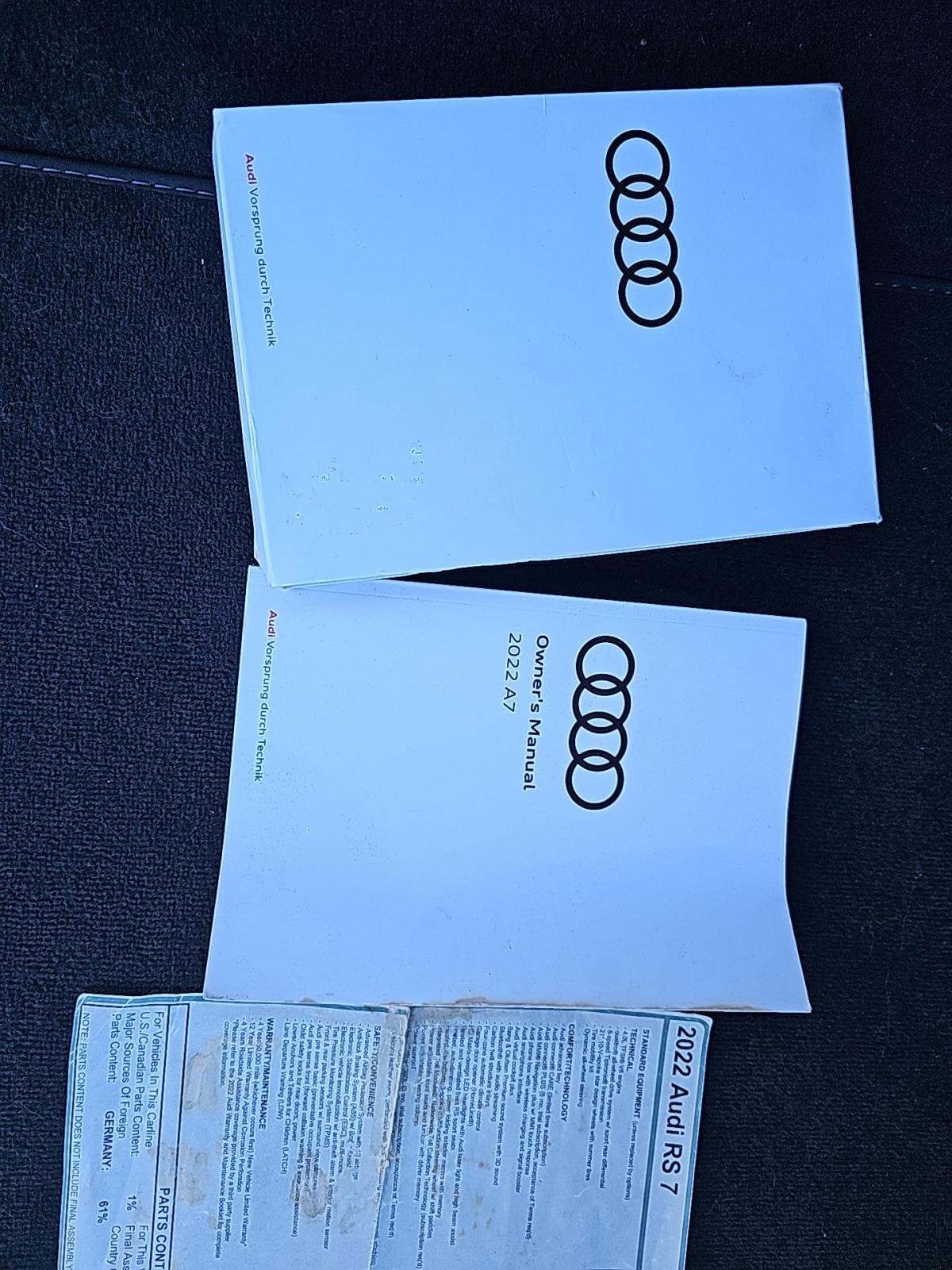 2022 Audi RS 7 Base AWD