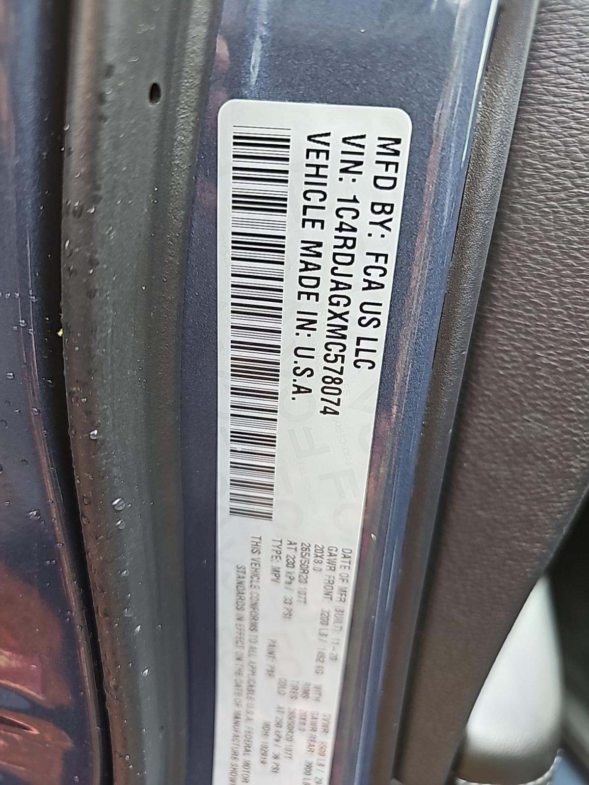 2021 Dodge Durango SXT Plus AWD