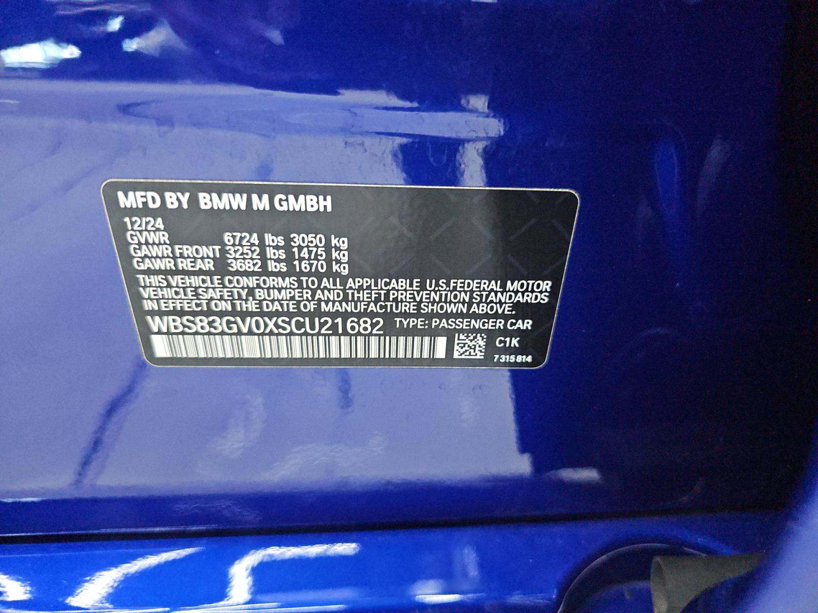 2025 BMW M5 Base AWD