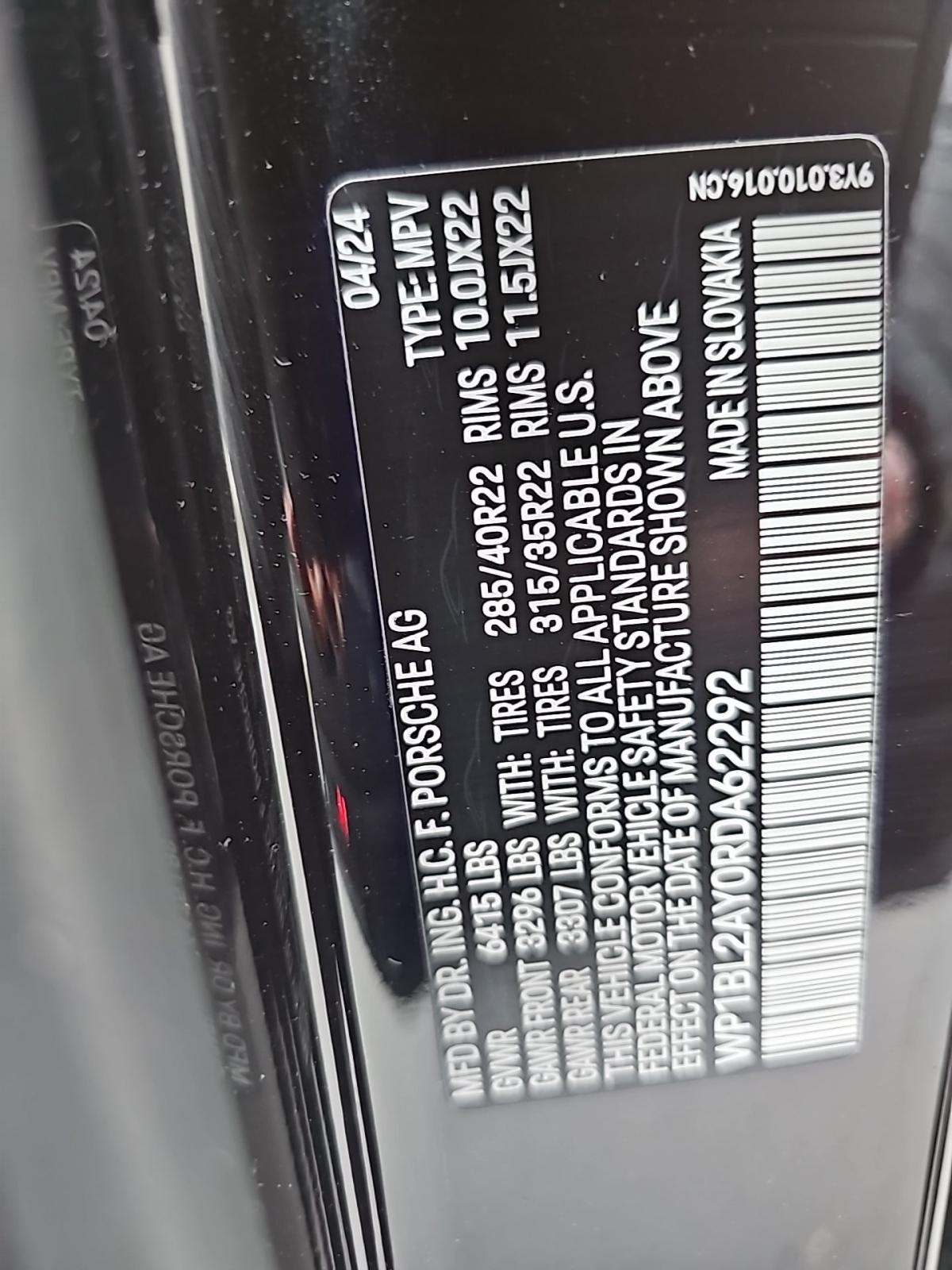 2024 Porsche Cayenne S AWD