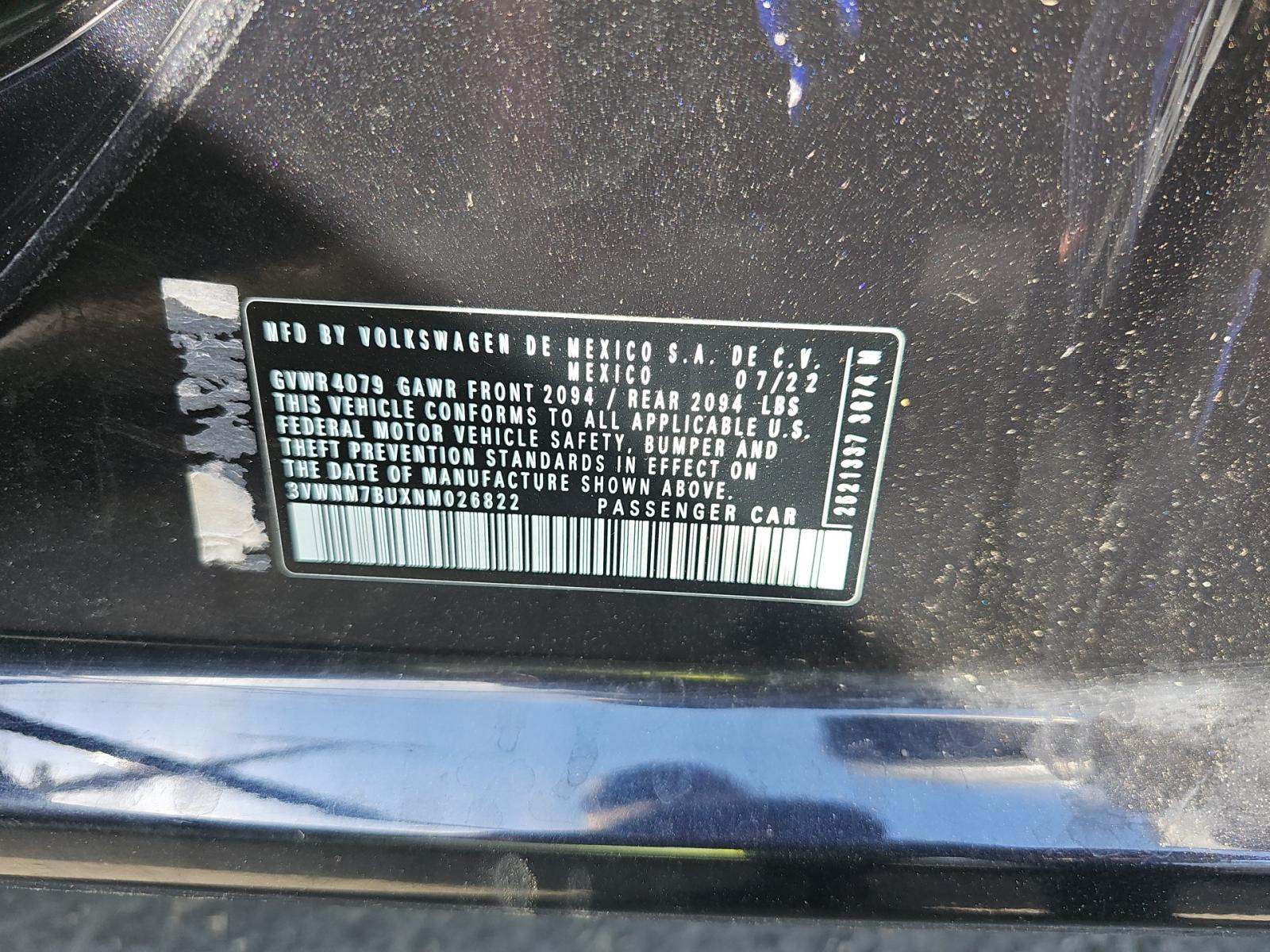 2022 Volkswagen Jetta 1.5T S FWD
