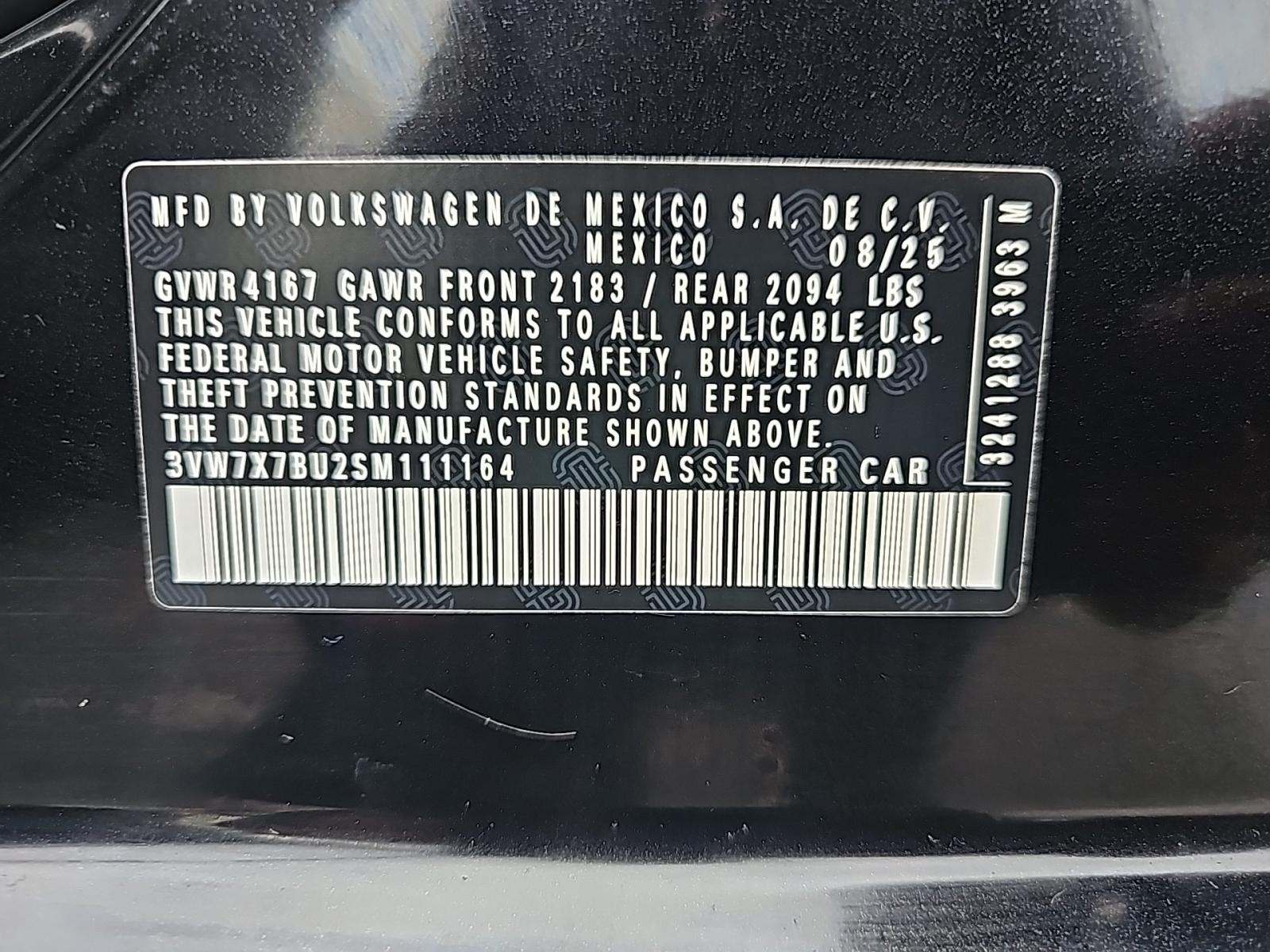 2025 Volkswagen Jetta 1.5T SE FWD