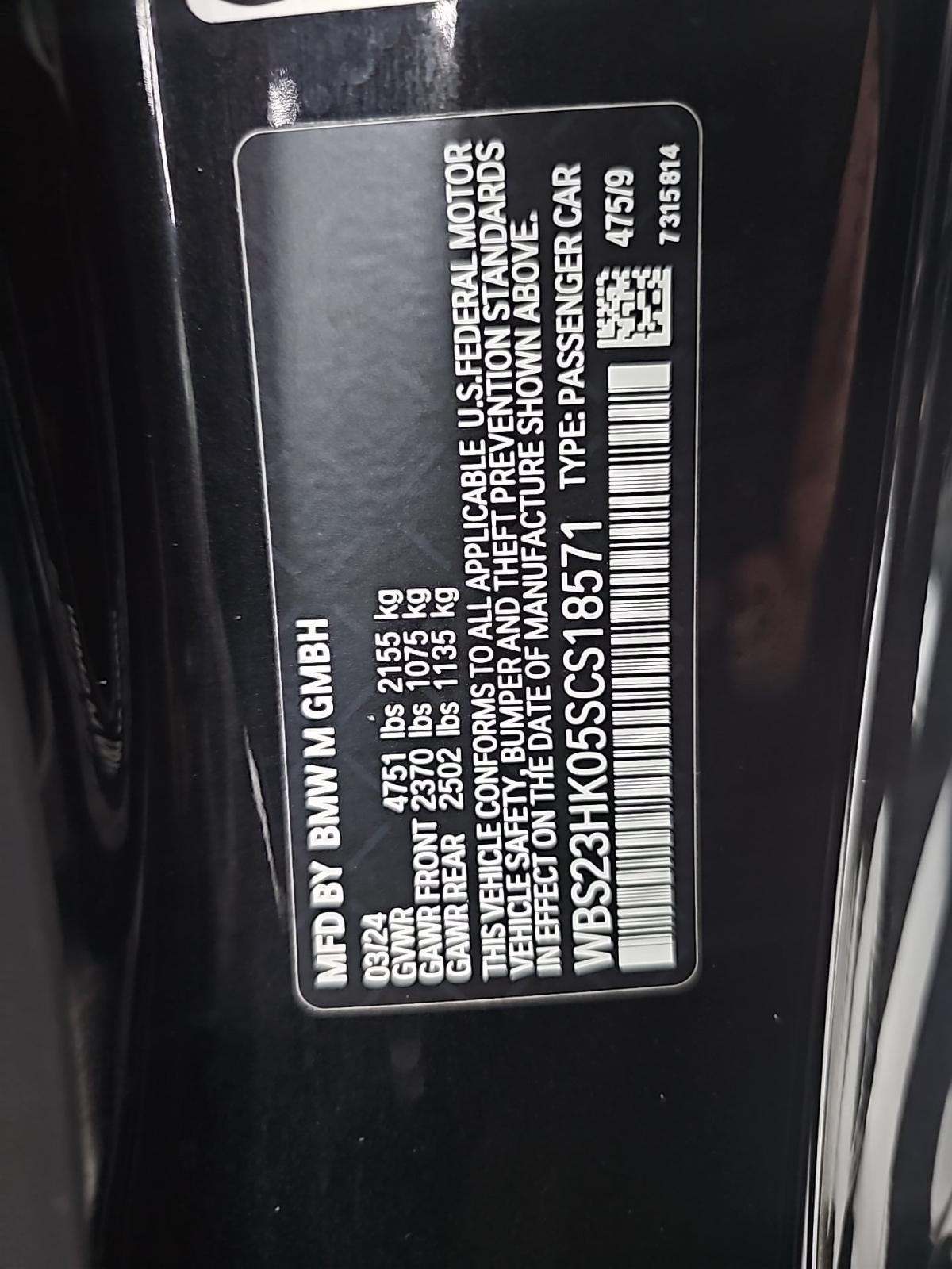 2025 BMW M4 Competition RWD