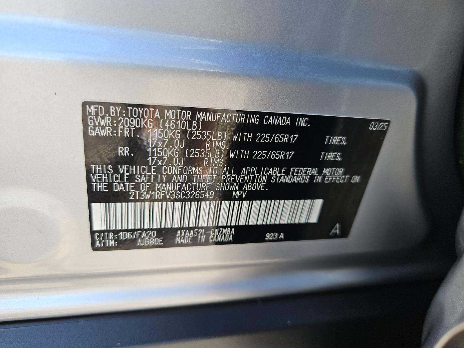 2025 Toyota RAV4 XLE FWD