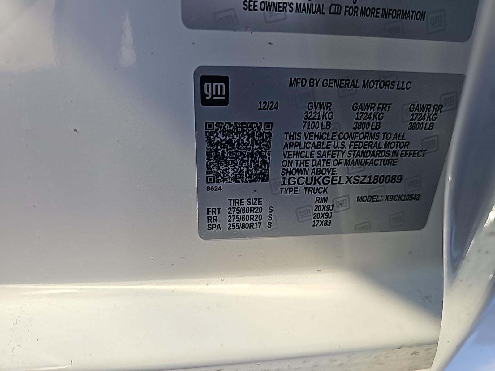 2025 Chevrolet Silverado 1500 LTZ AWD