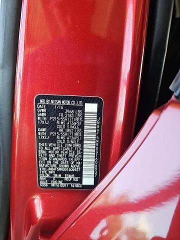 2016 Nissan JUKE SV FWD