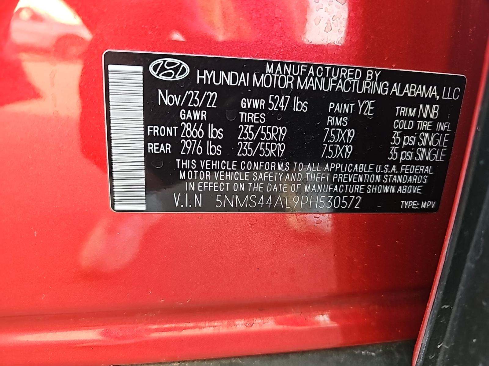 2023 Hyundai Santa Fe Limited FWD