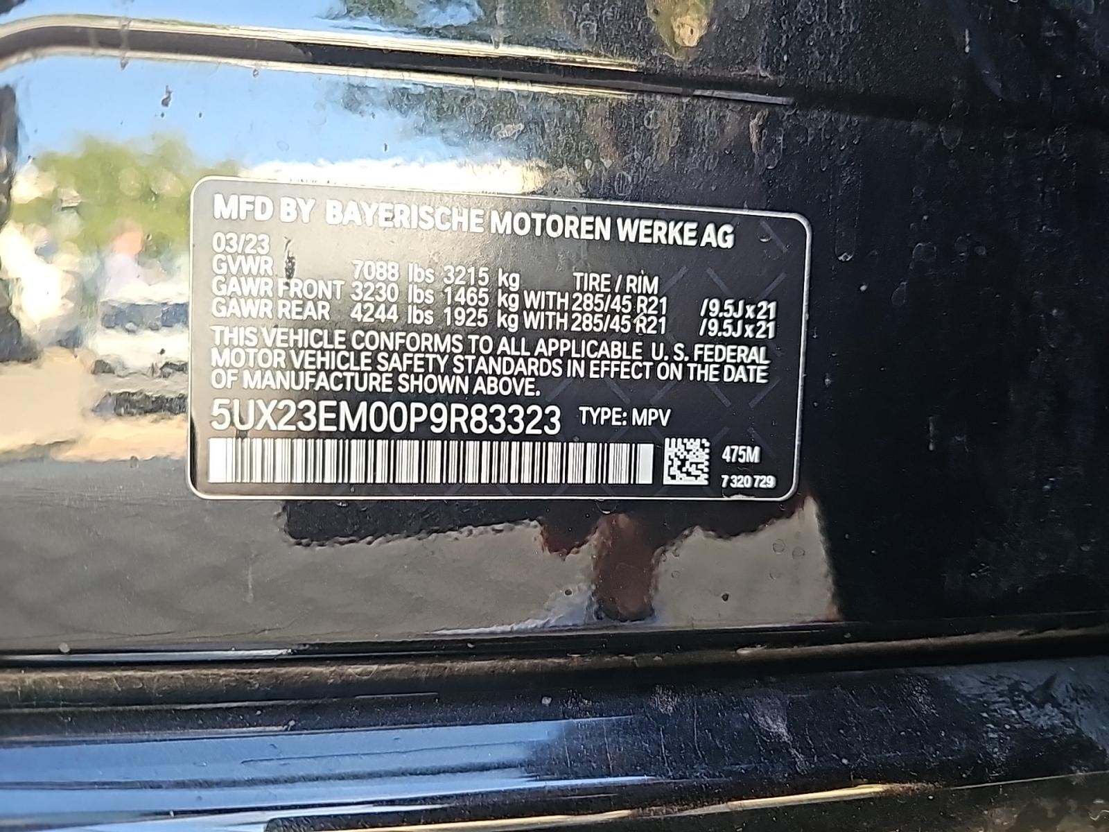 2023 BMW X7 xDrive40i AWD