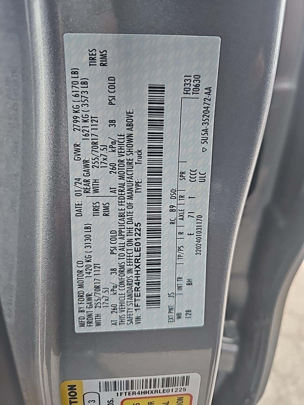 2024 Ford Ranger XLT AWD