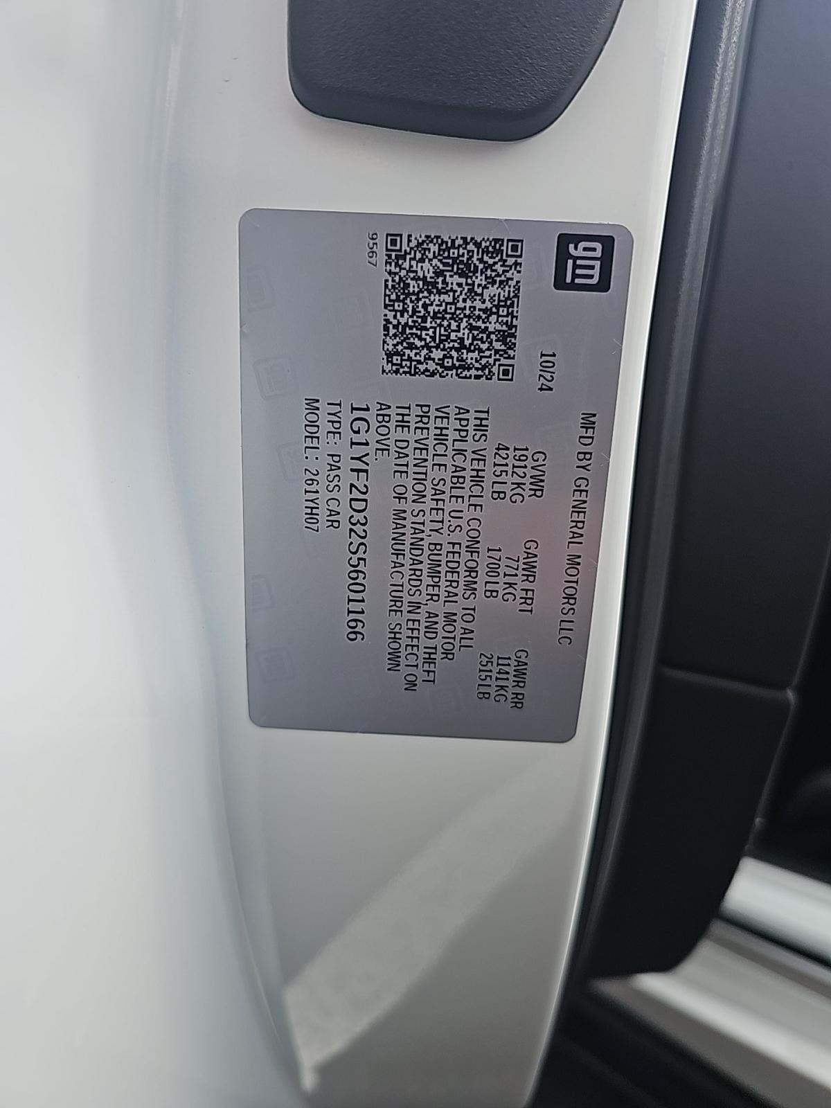 2025 Chevrolet Corvette Z06 RWD