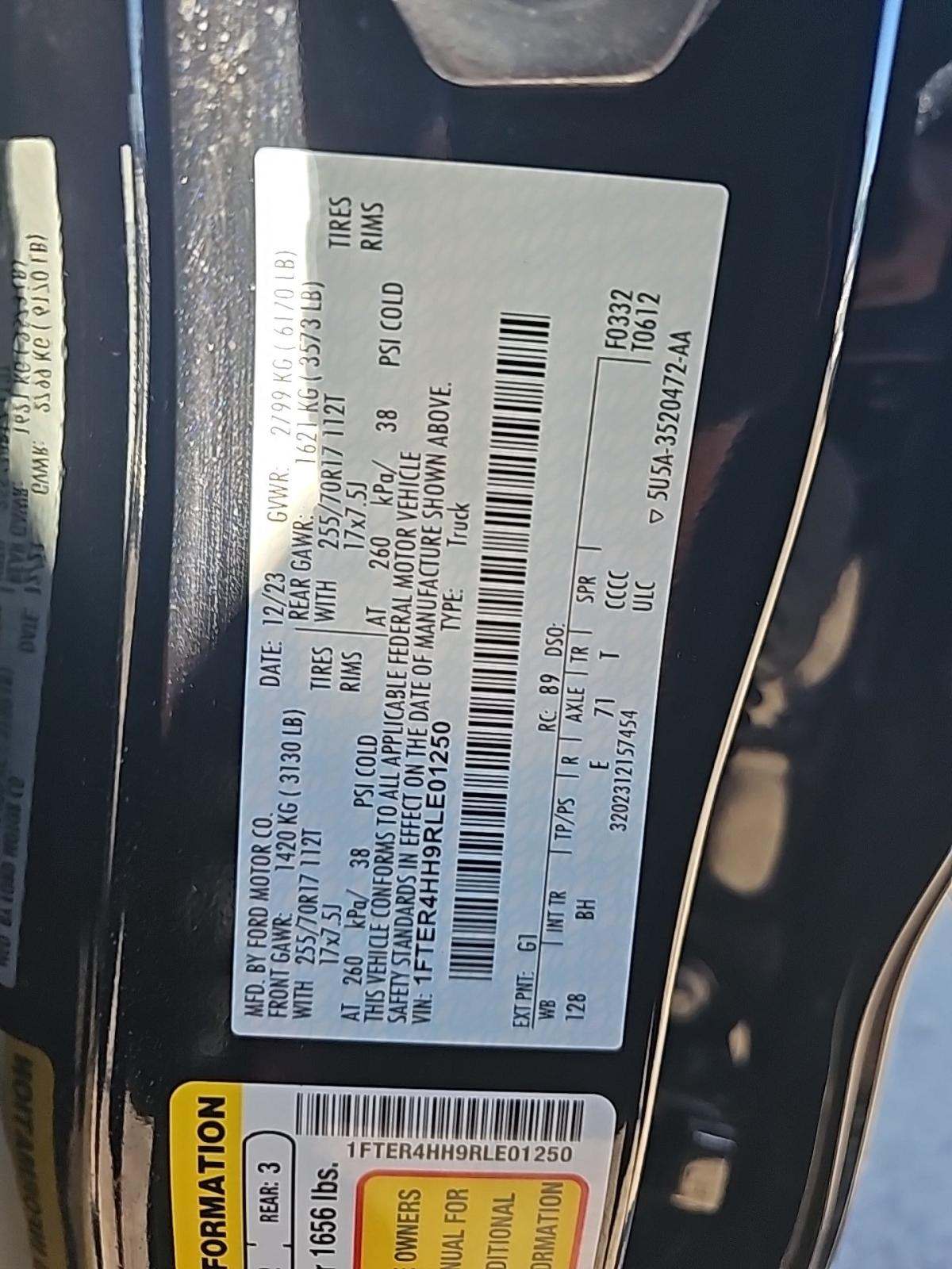 2024 Ford Ranger XLT AWD