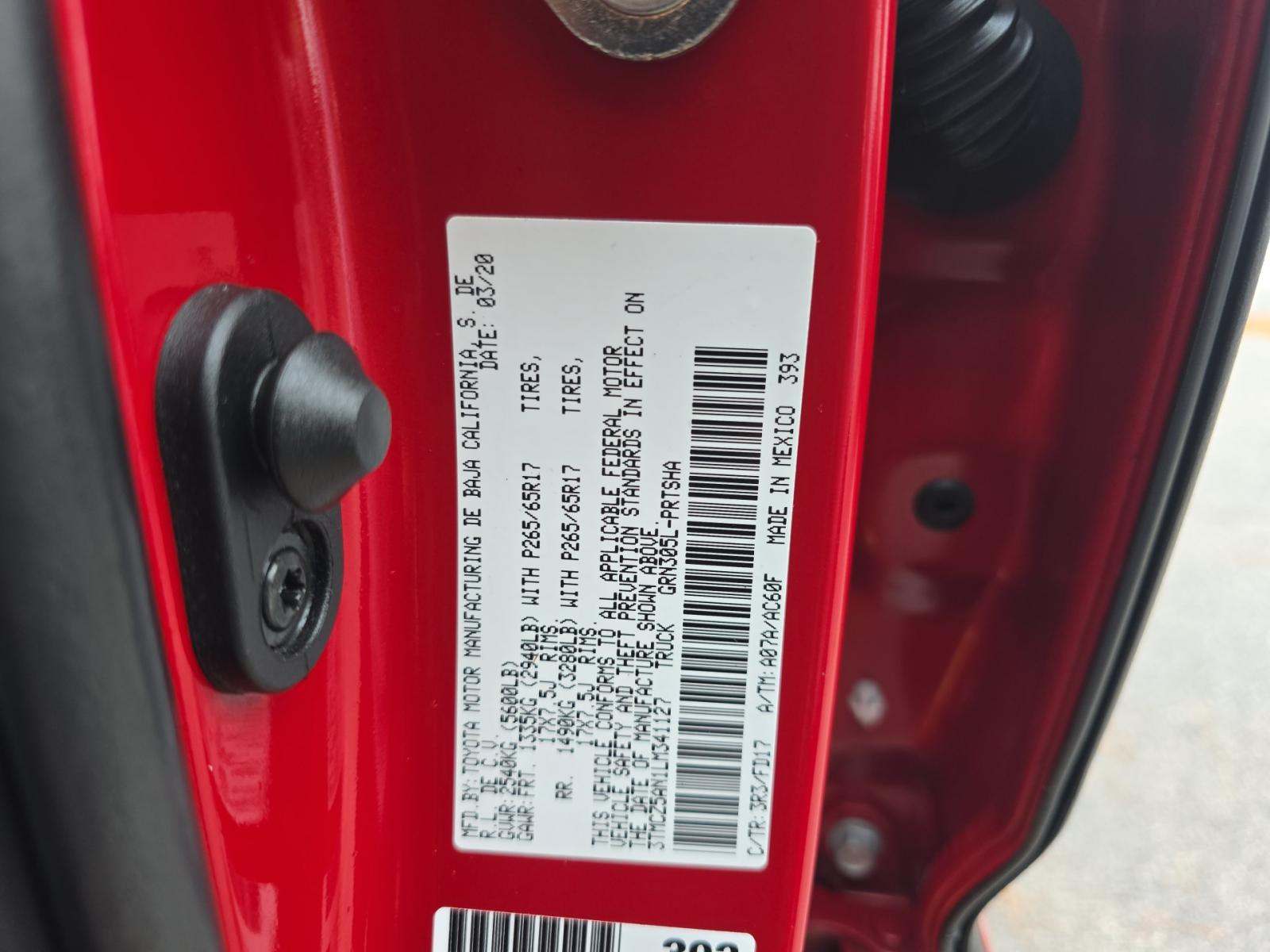 2020 Toyota Tacoma TRD Sport AWD