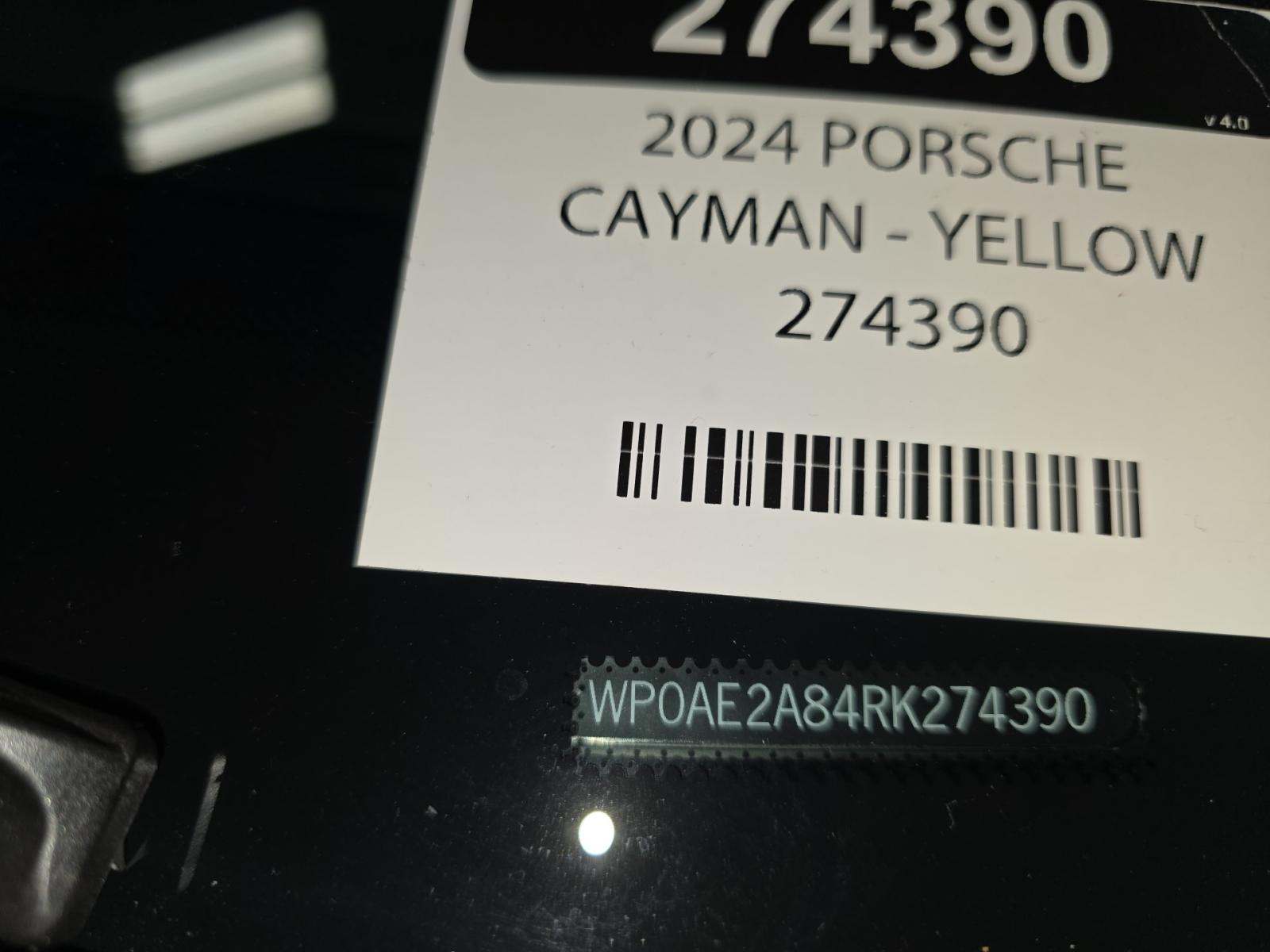 2024 Porsche 718 Cayman GT4 RS RWD