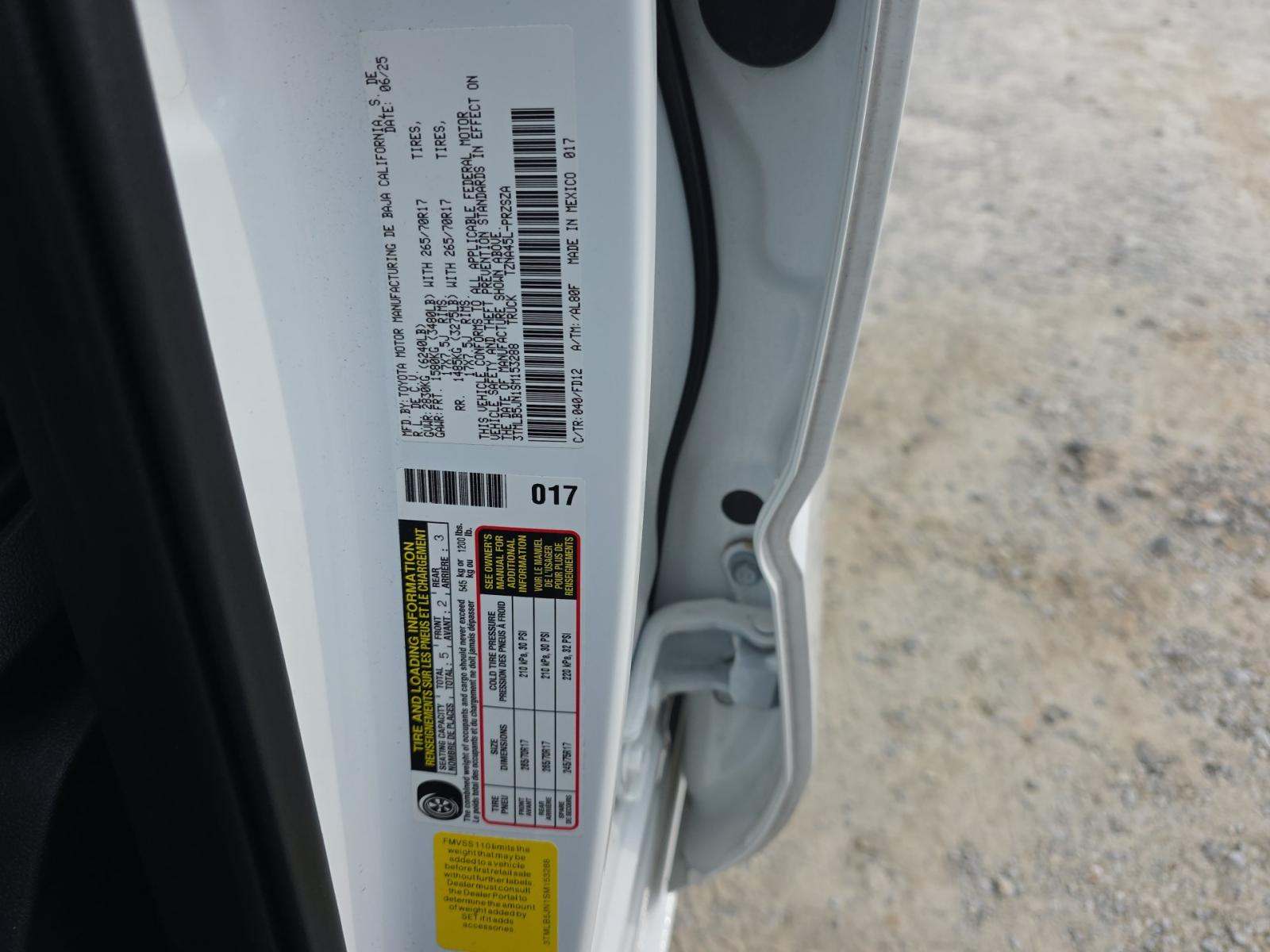 2025 Toyota Tacoma TRD Off-Road AWD