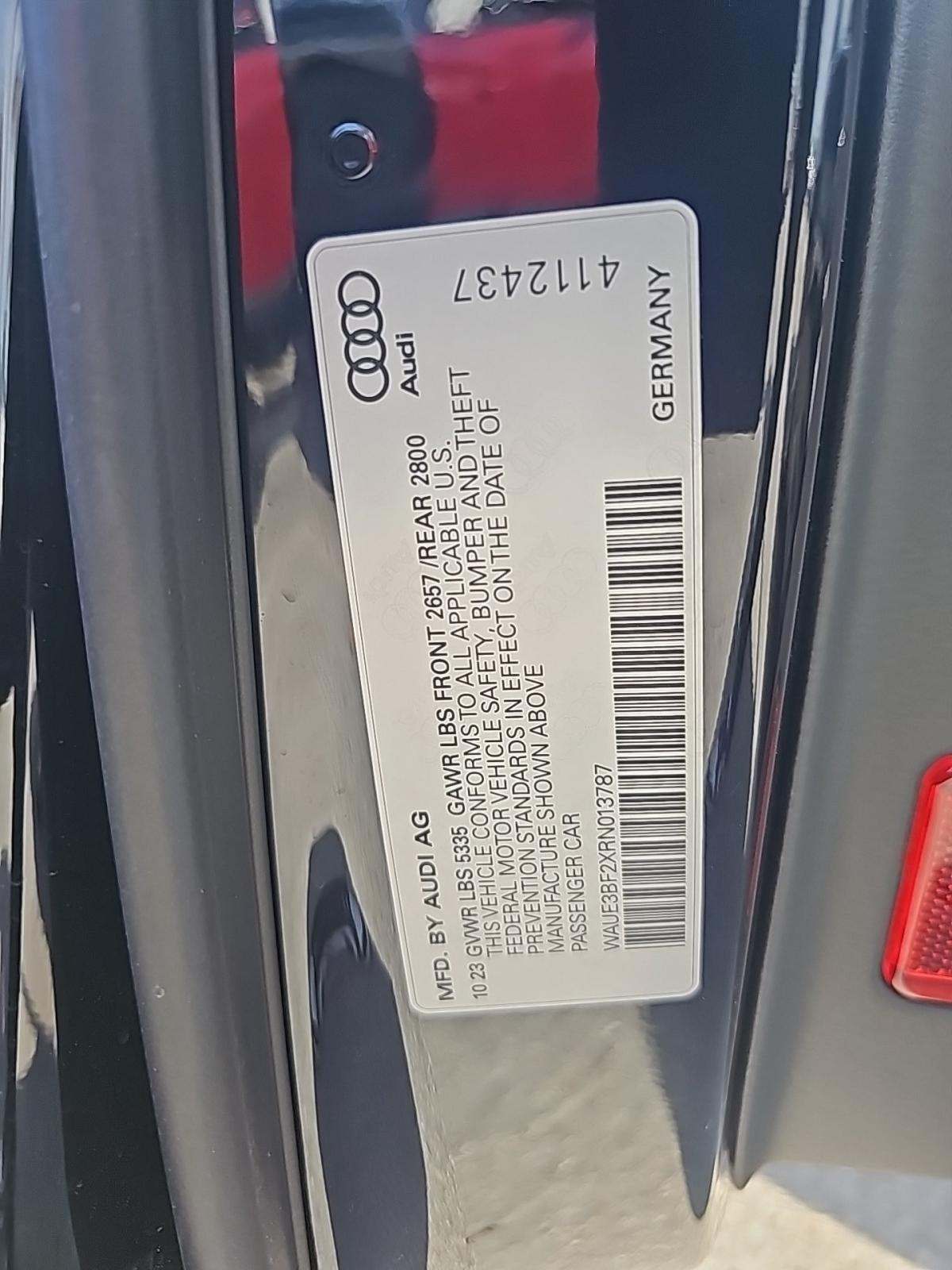 2024 Audi A6 Premium Plus AWD